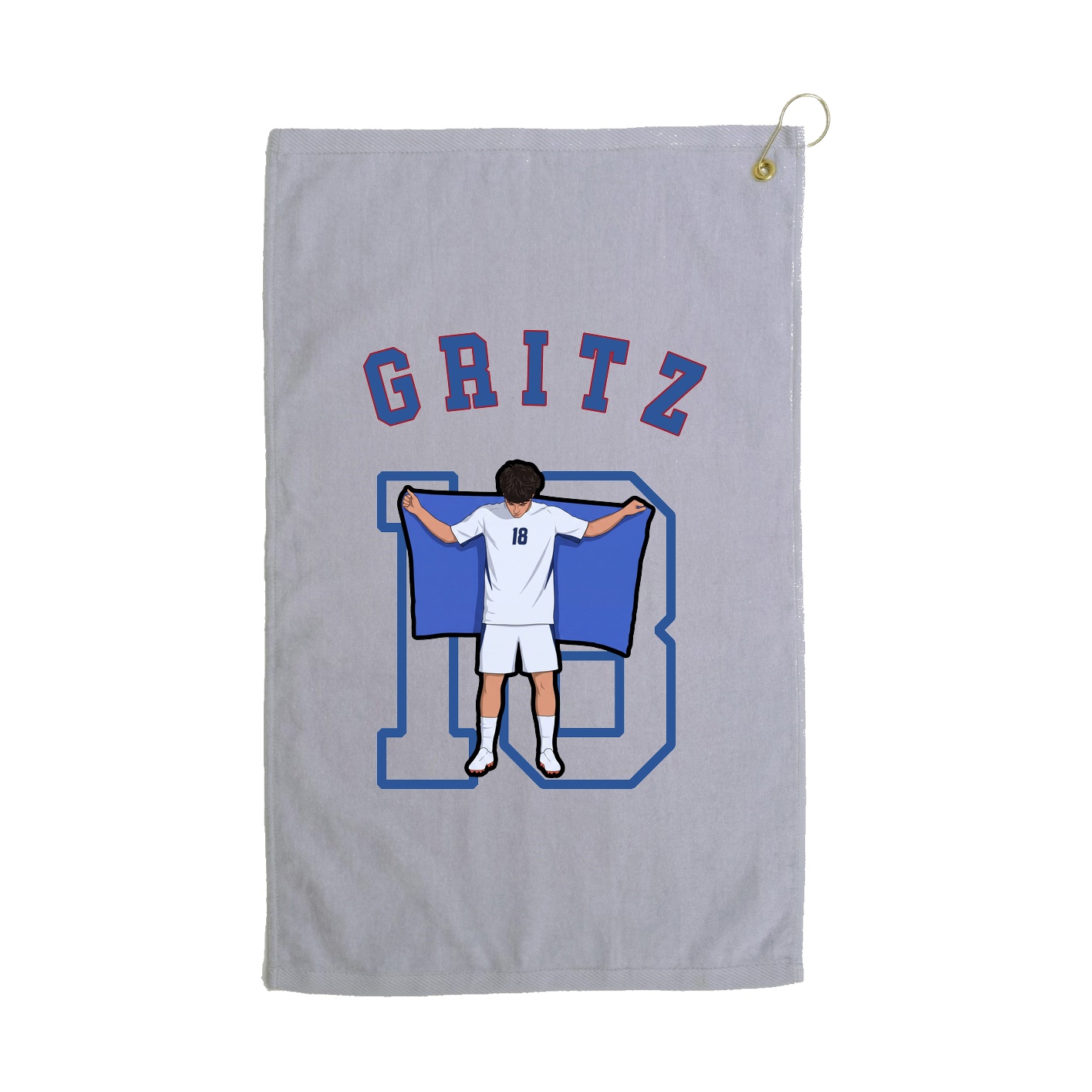 Golf Towel — Shirsey Arch in Grey