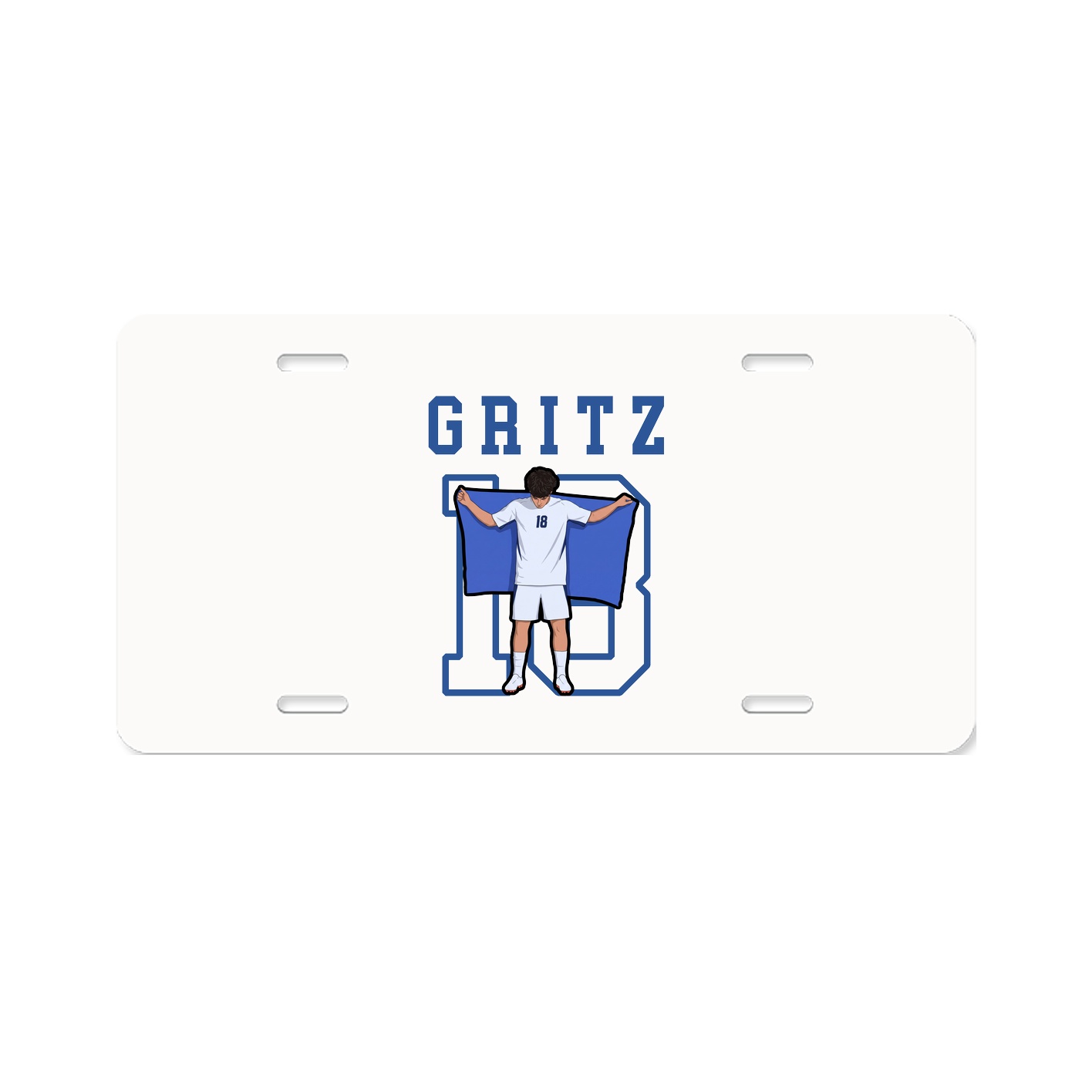 License Plate — Shirsey in Classic