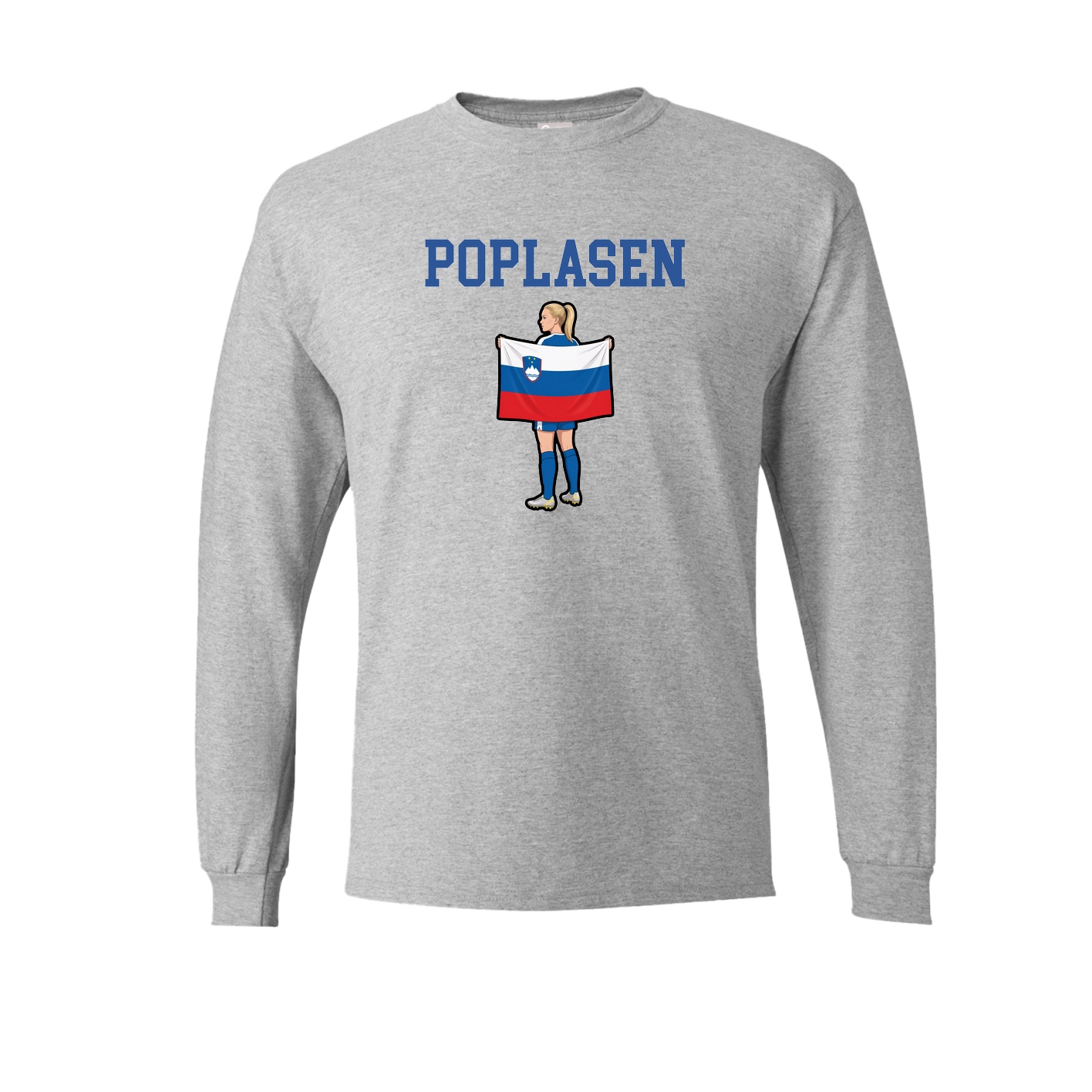 Long Sleeve Tee — Shirsey in Grey