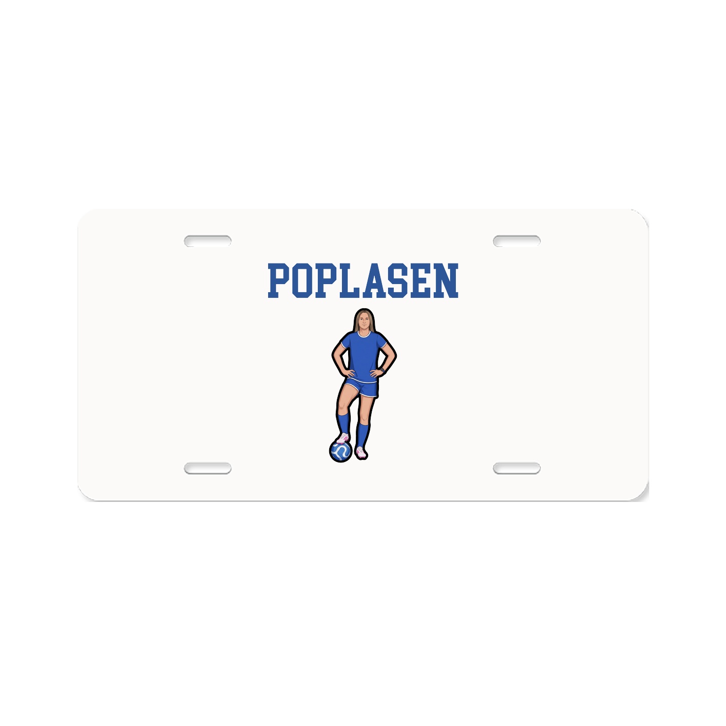 License Plate — Shirsey in Classic