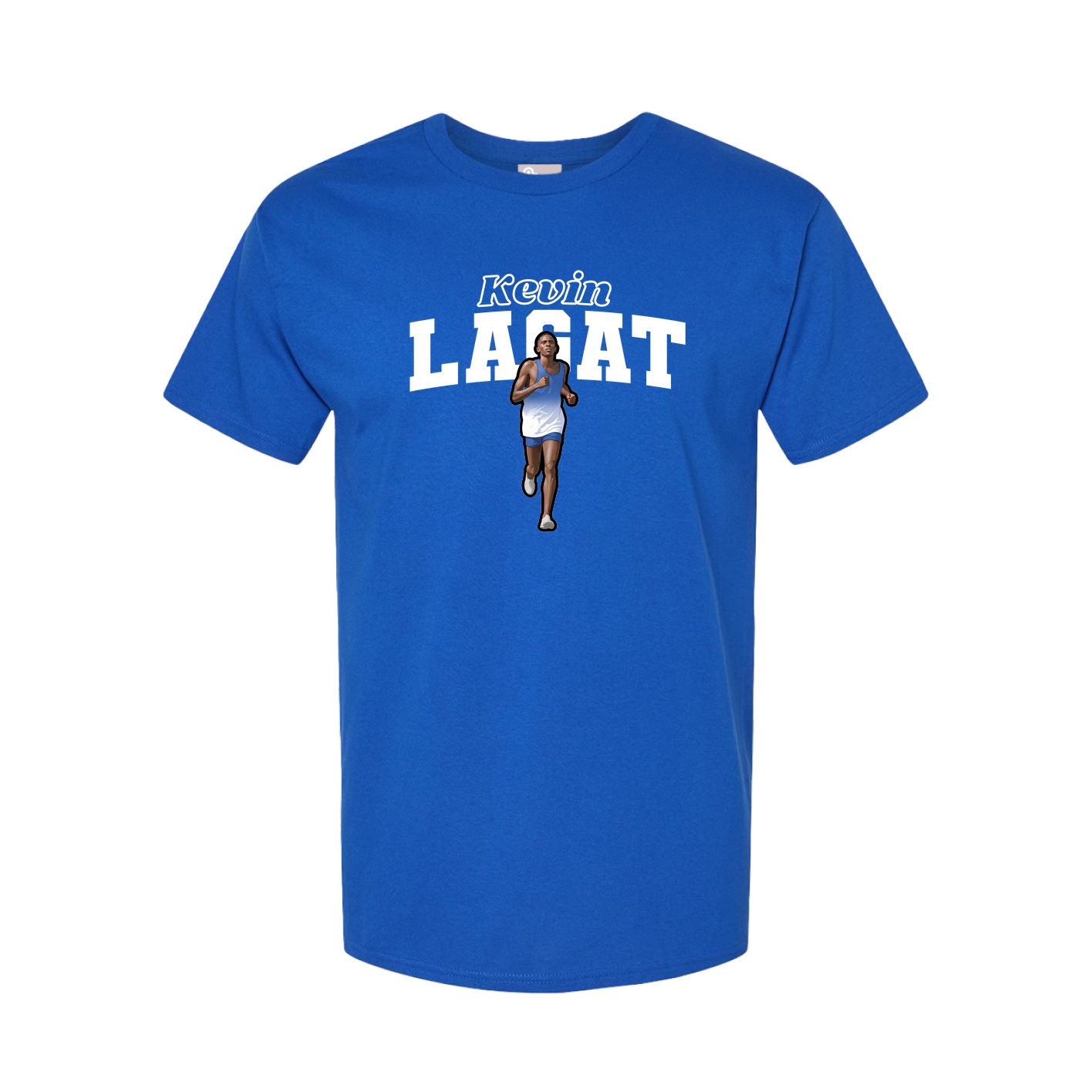 Youth Tee — Name Arch in Royal