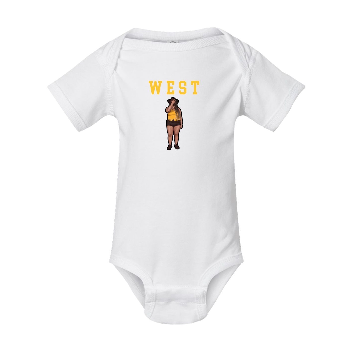 Baby Onesie — Shirsey in White