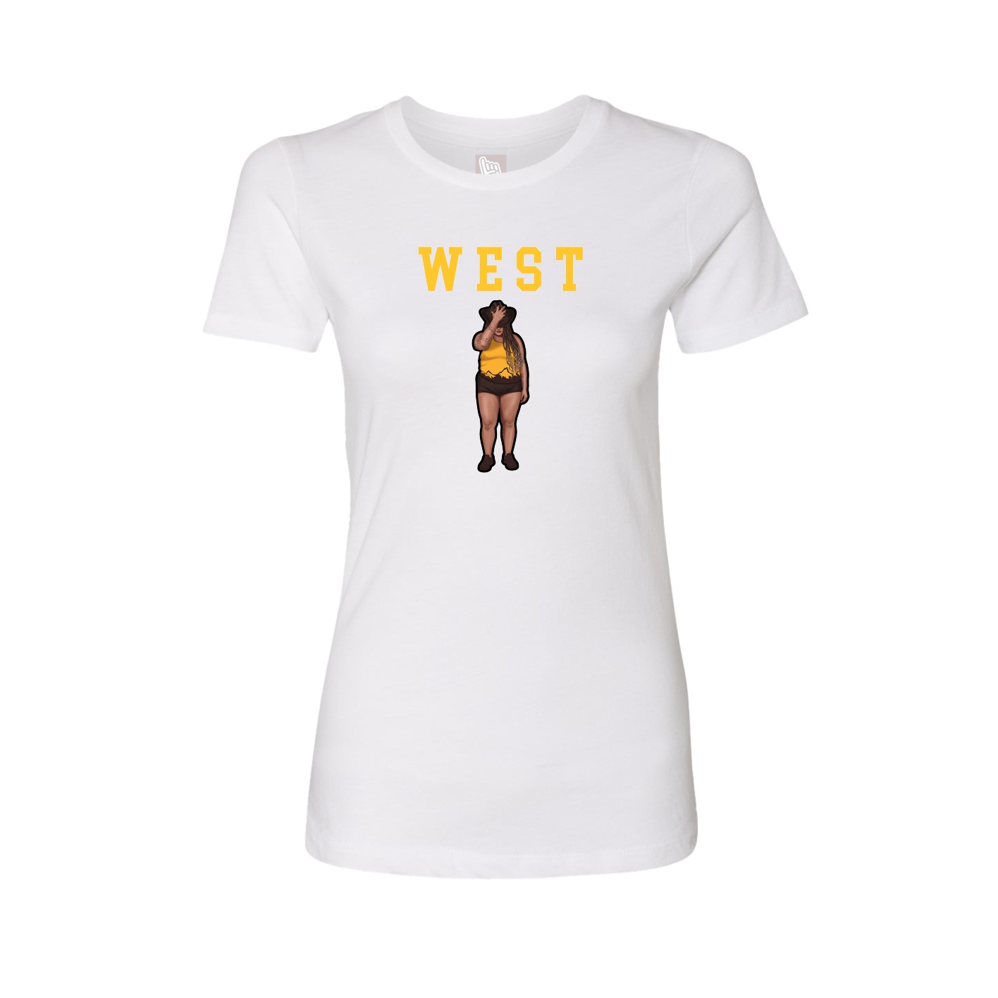 Fitted Women's Tee — Shirsey in White