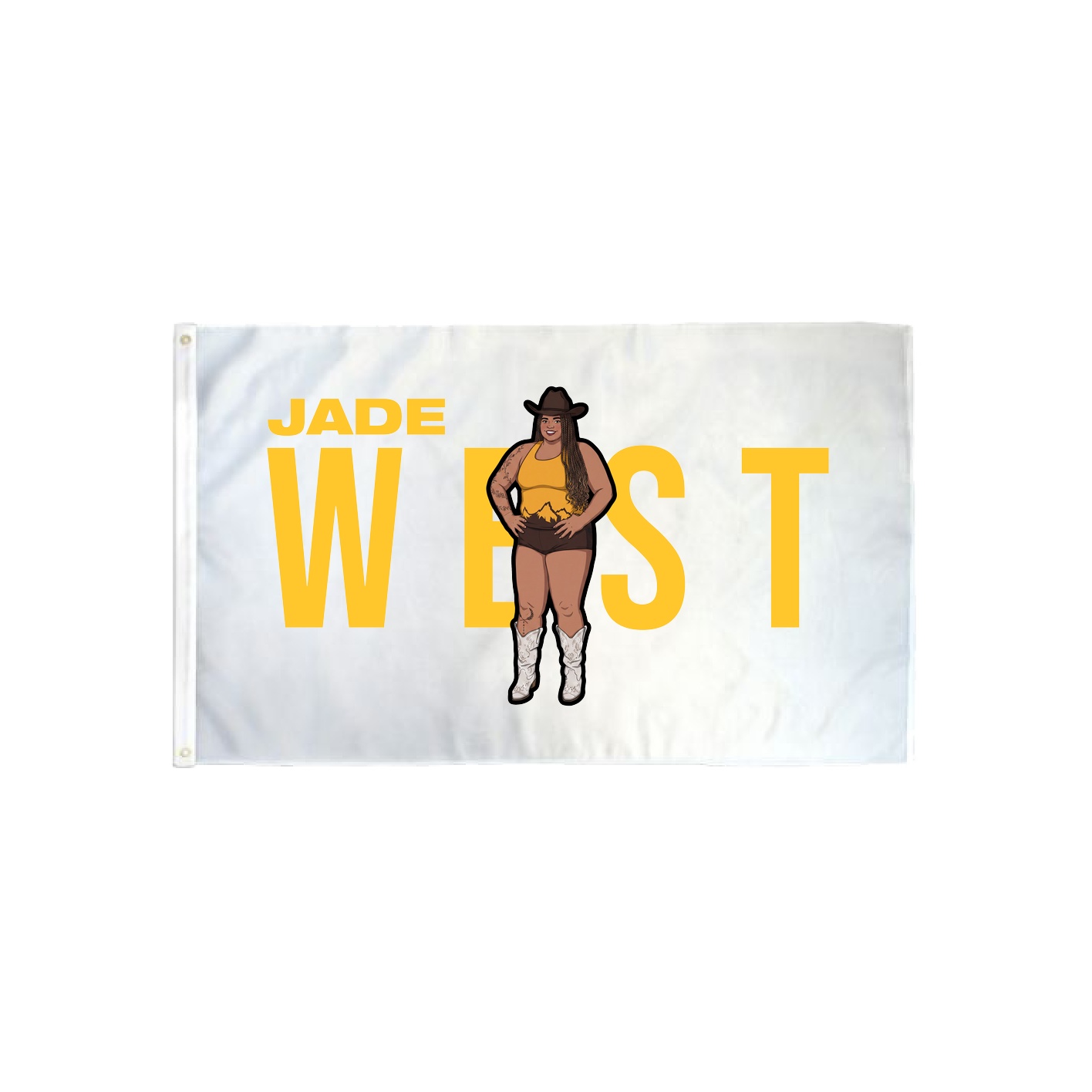 3x5 Flag — Player Name in Classic