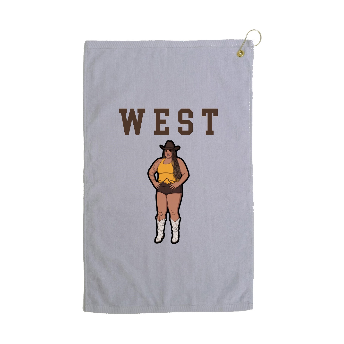 Golf Towel — Shirsey in Grey