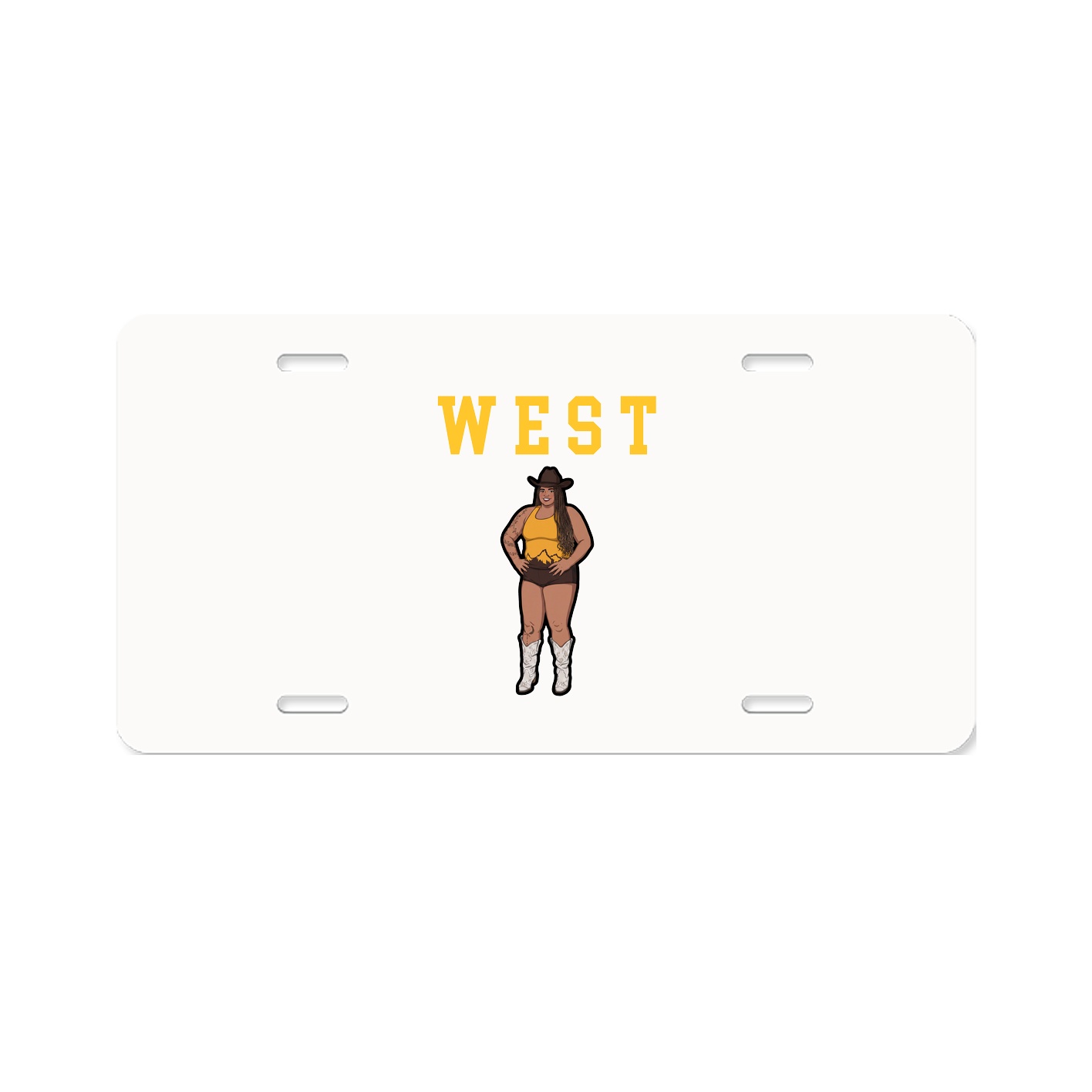 License Plate — Shirsey in Classic