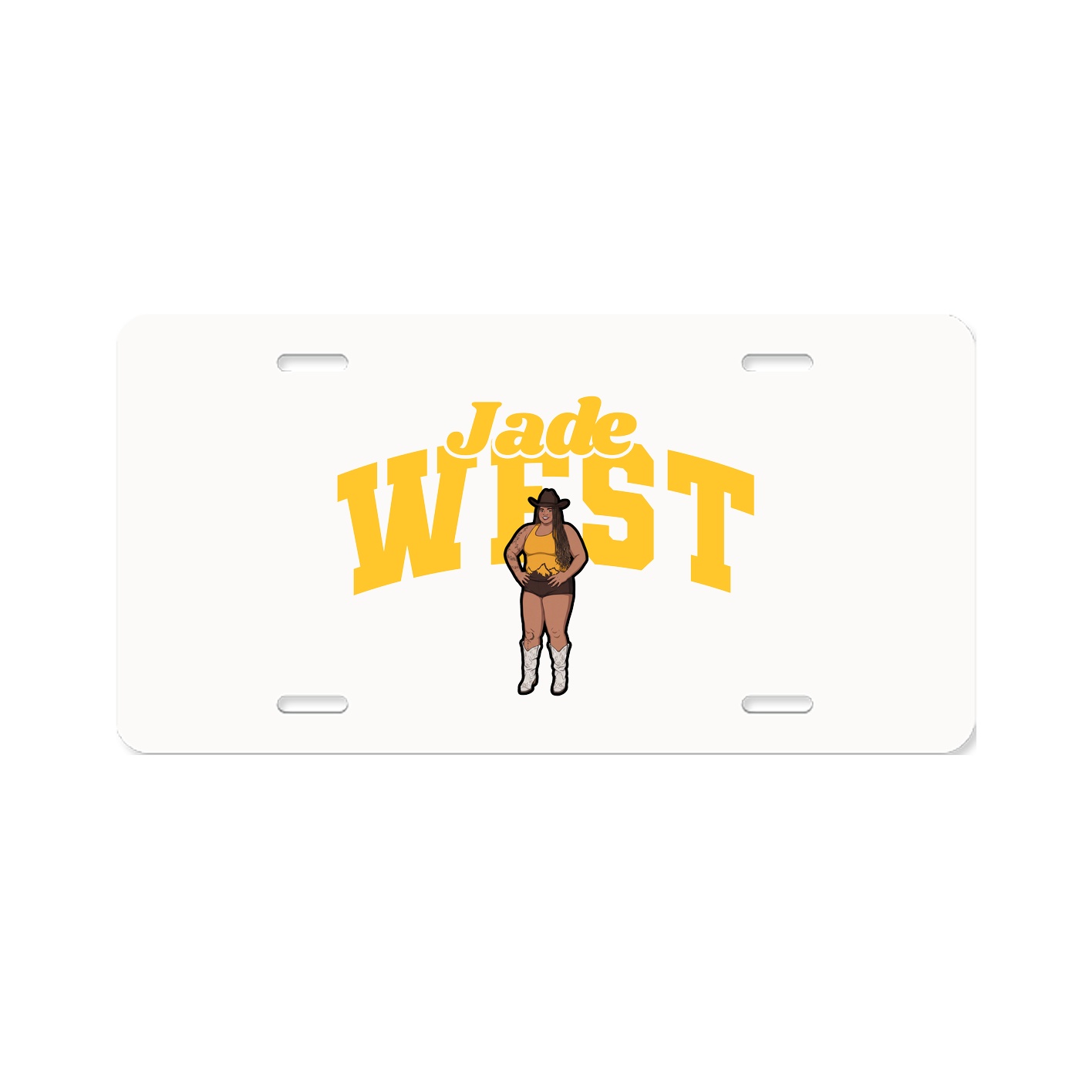 License Plate — Signature Arch in Classic