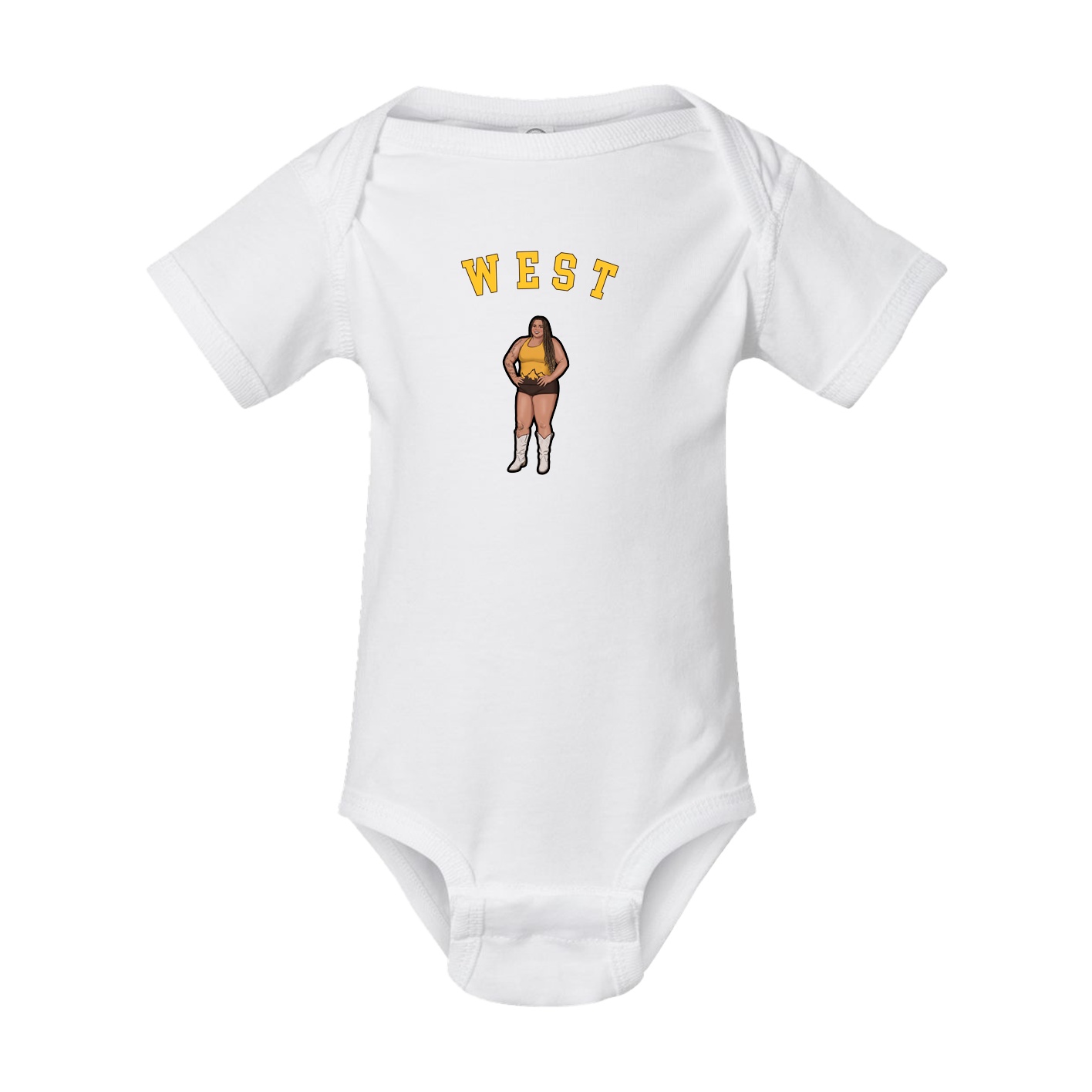 Baby Onesie — Shirsey Arch in White