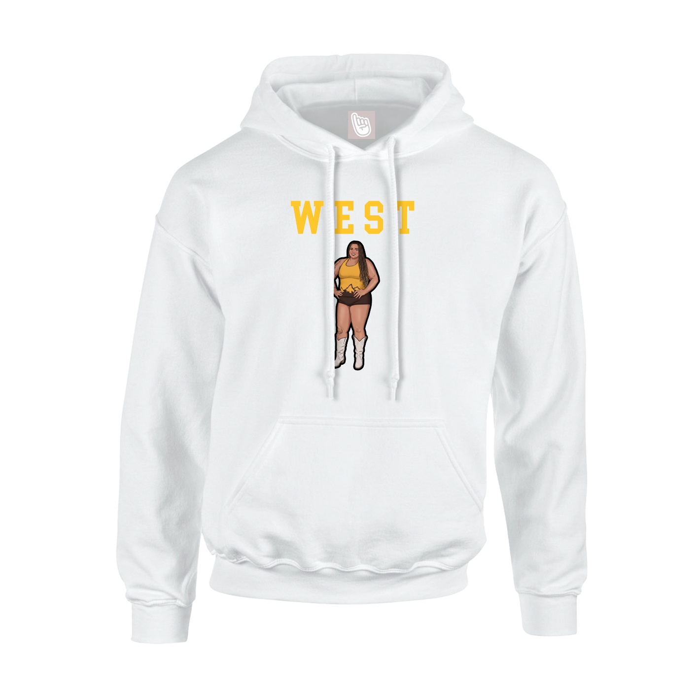 Youth Hoodie — Shirsey in White