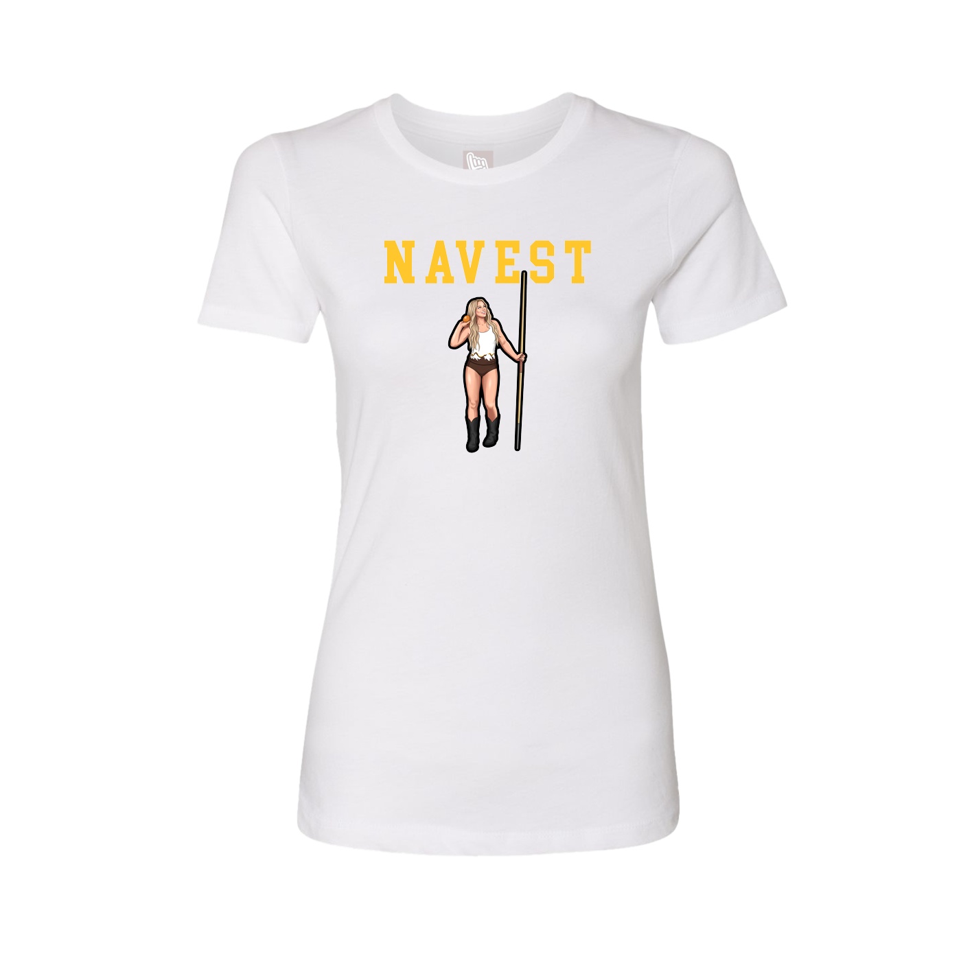 Fitted Women's Tee — Shirsey in White