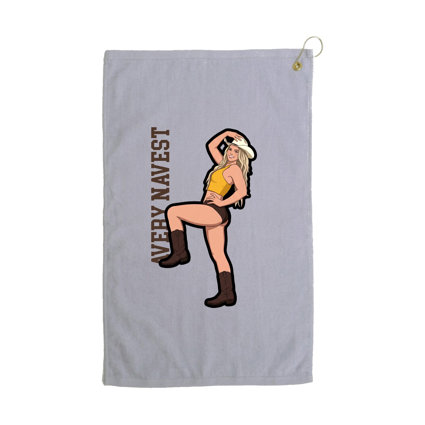 Terry Velour Golf Towel