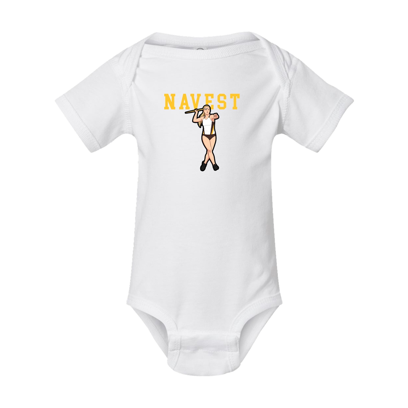 Baby Onesie — Shirsey in White