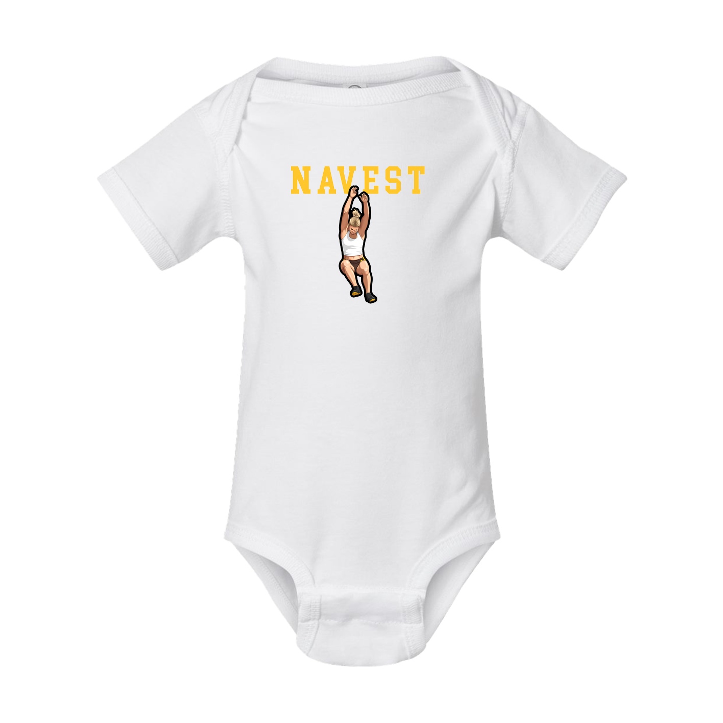 Baby Onesie — Shirsey in White