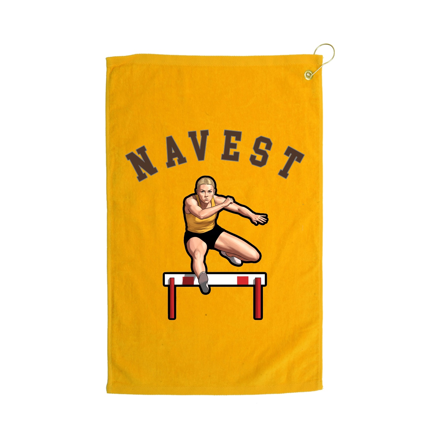 Golf Towel — Shirsey Arch in Gold
