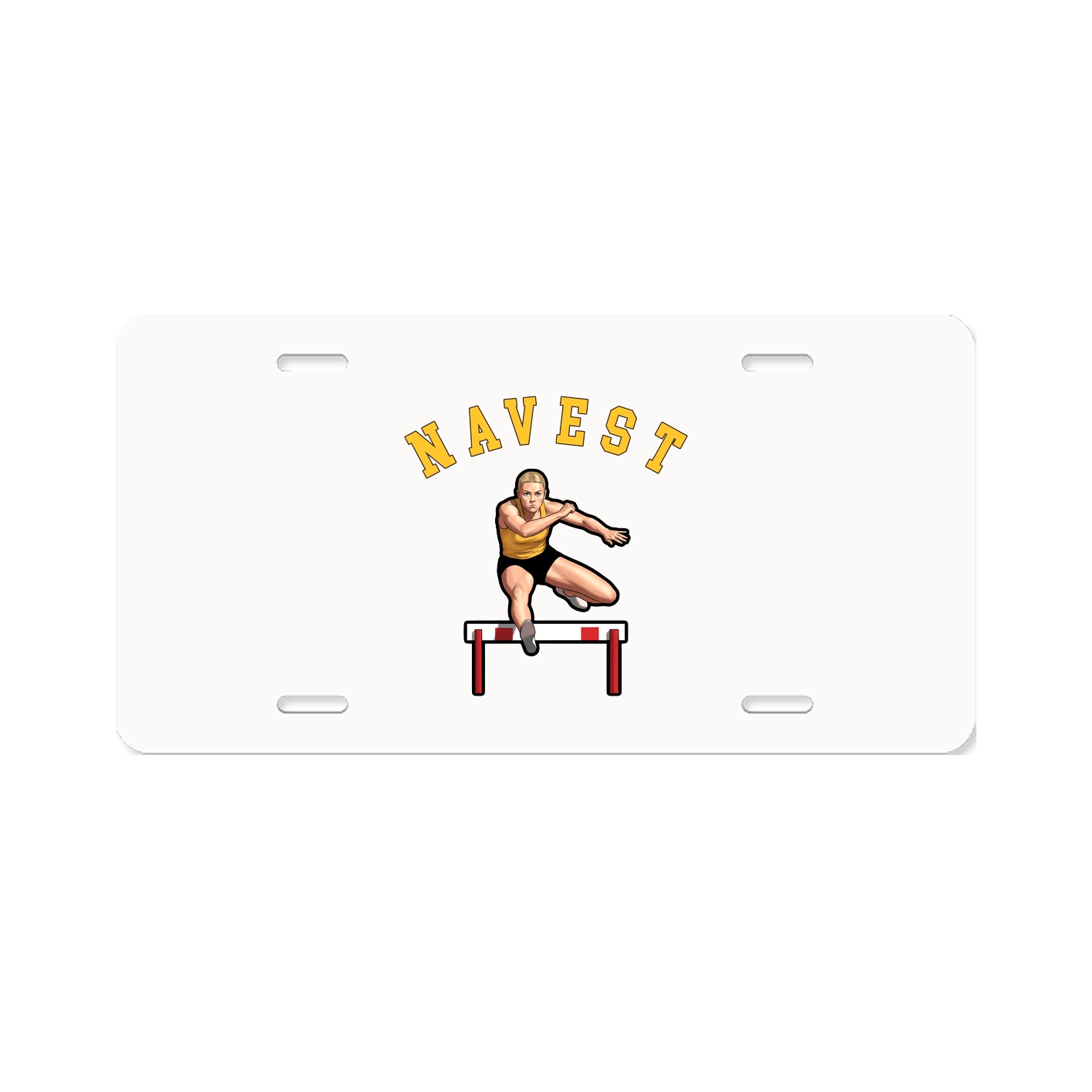 License Plate — Shirsey Arch in Classic