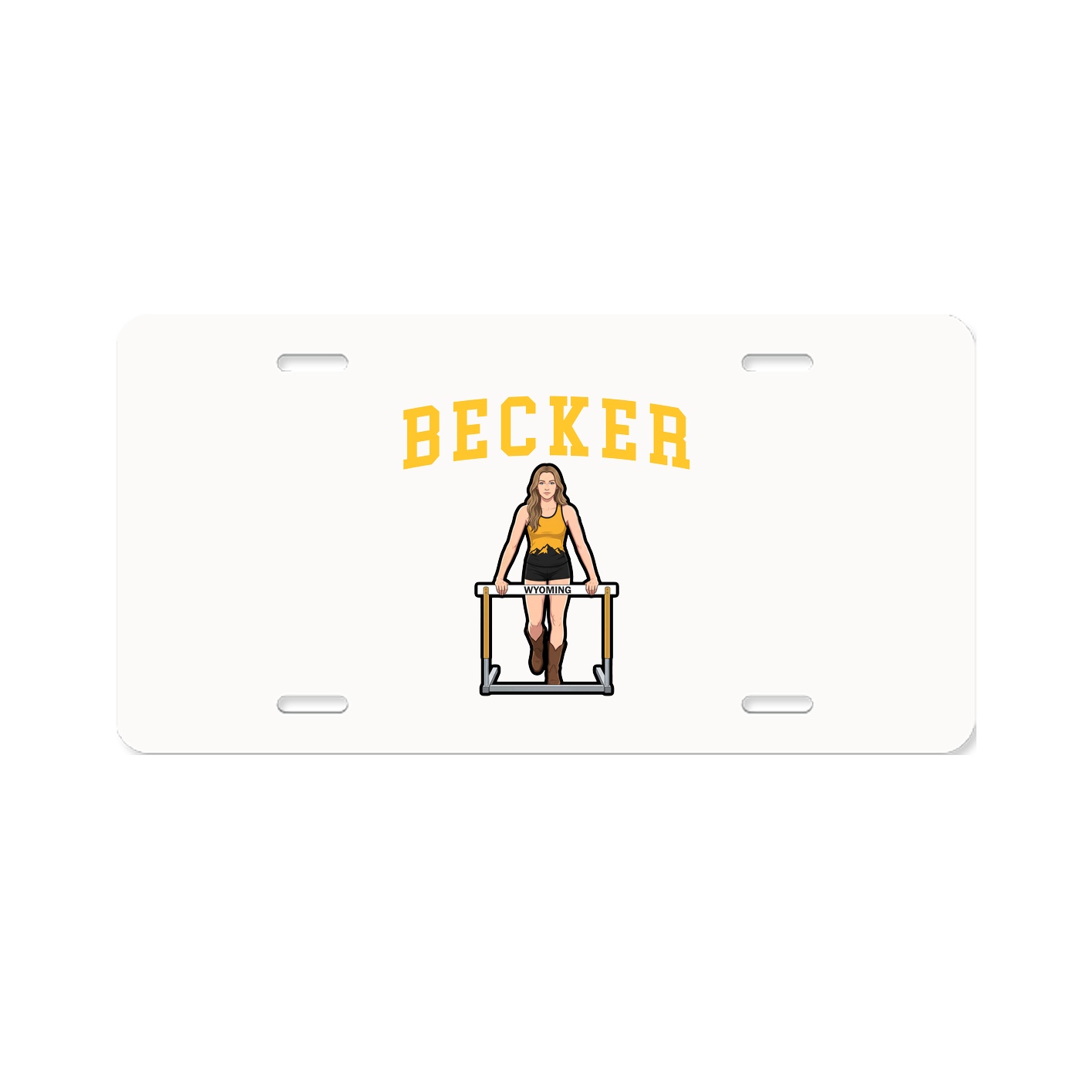 License Plate — Shirsey in Classic