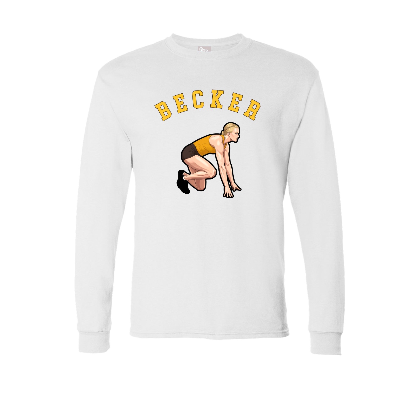 Long Sleeve Tee — Shirsey Arch in White