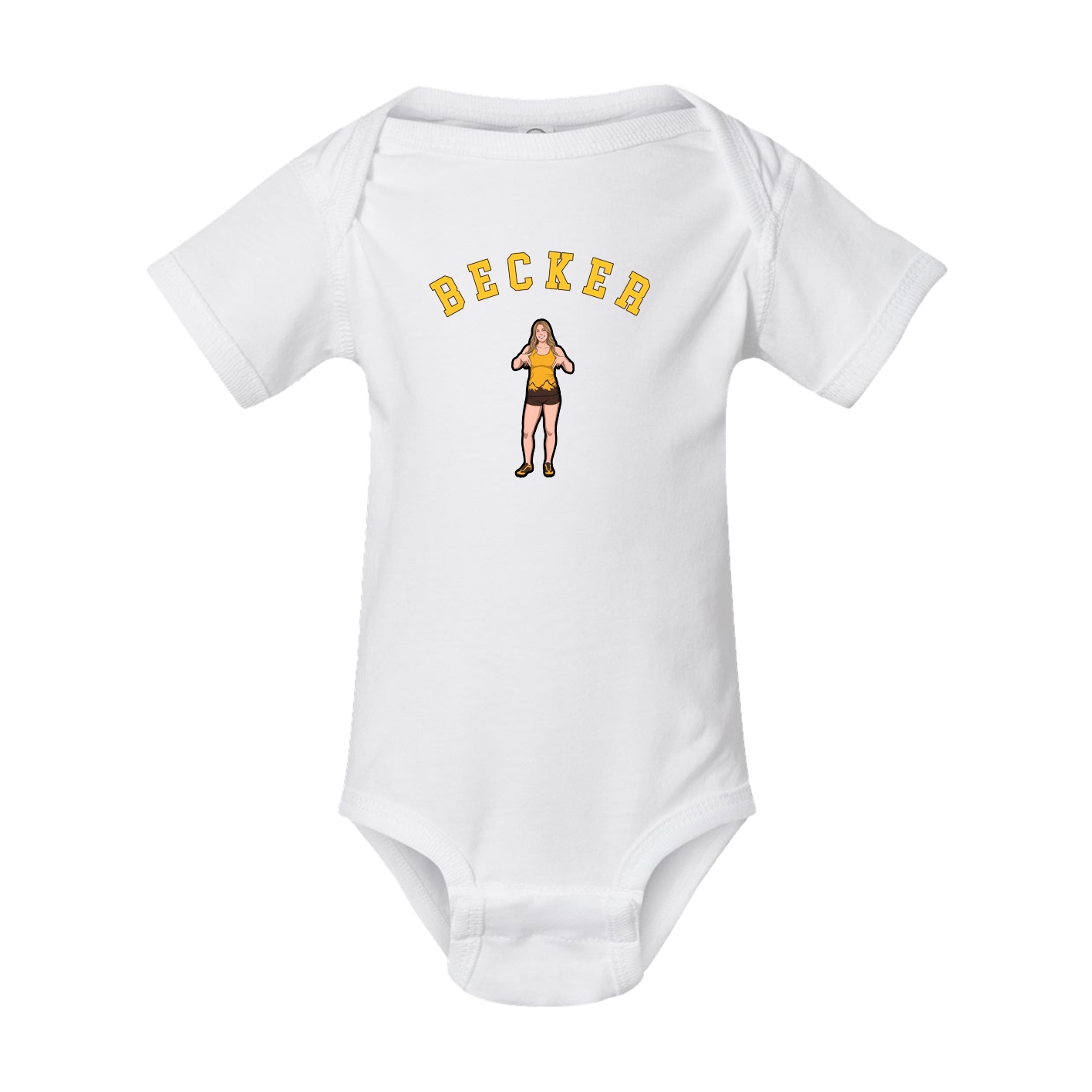 Baby Onesie — Shirsey Arch in White