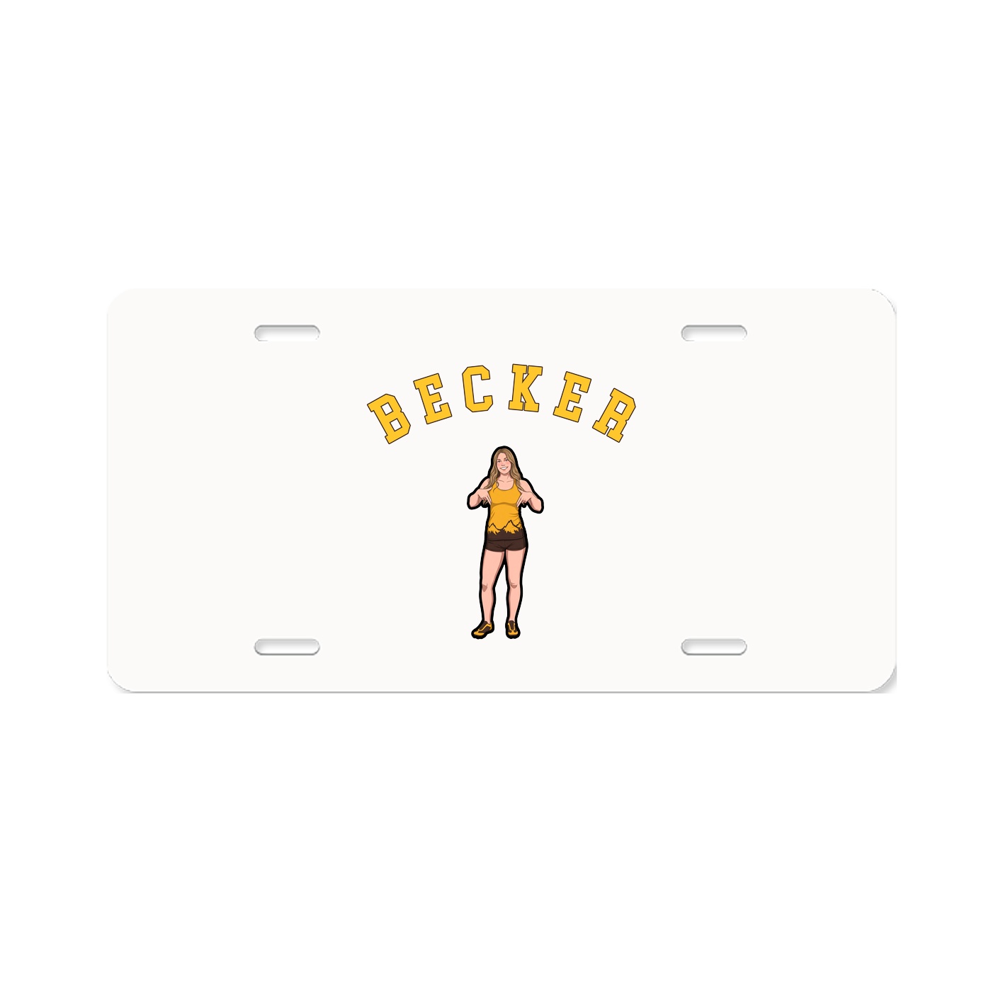 License Plate — Shirsey Arch in Classic