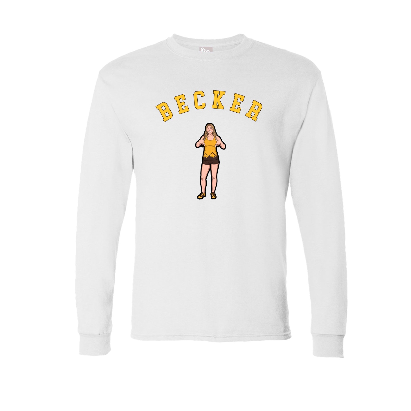 Long Sleeve Tee — Shirsey Arch in White