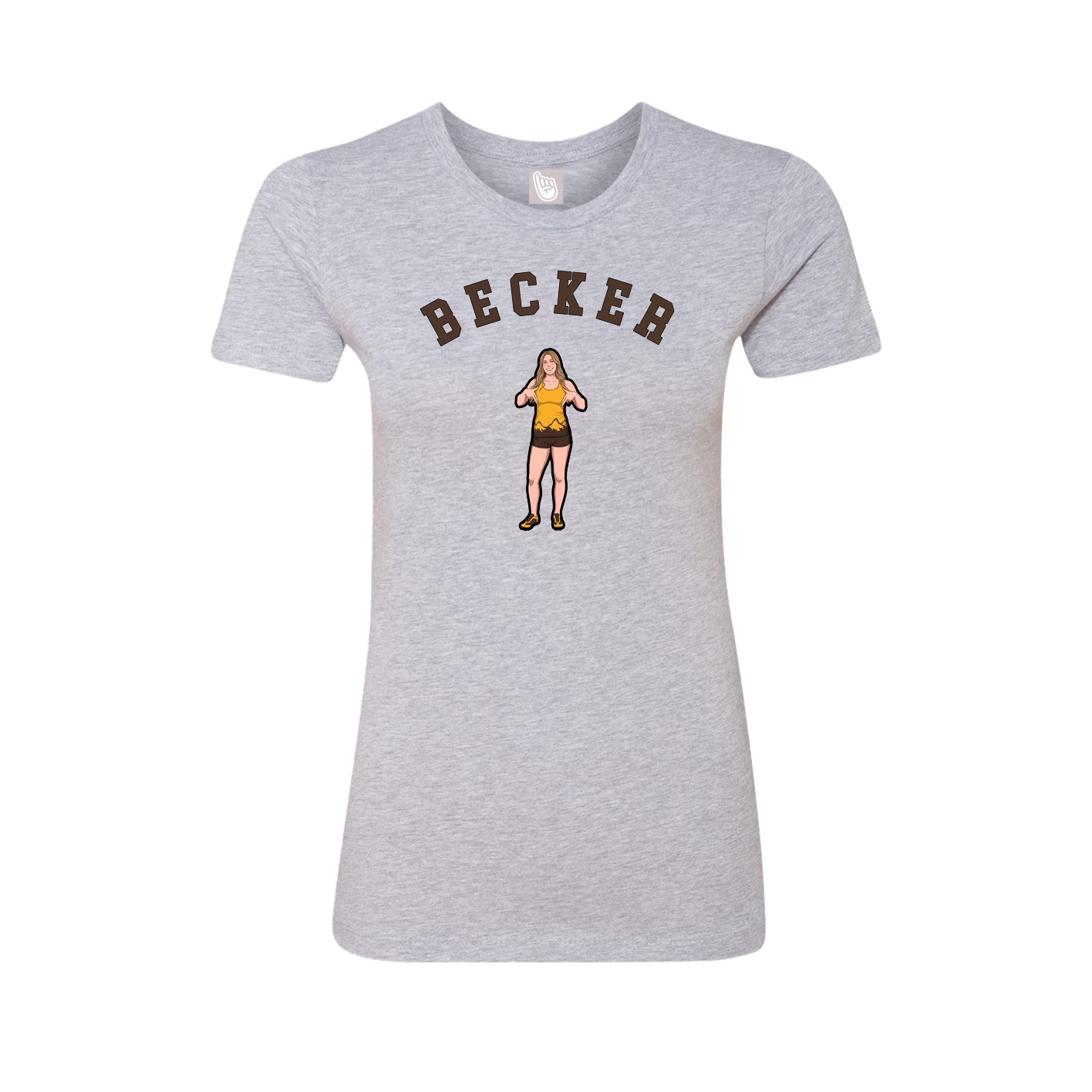 Womens Tee — Shirsey Arch in Grey