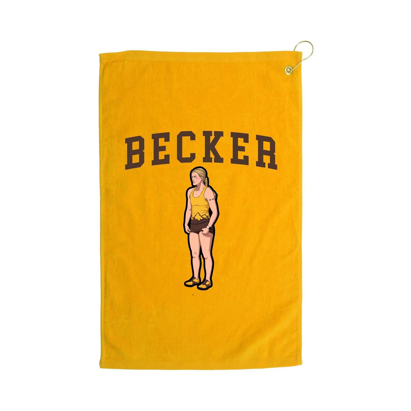 Golf Towel — Shirsey in Gold