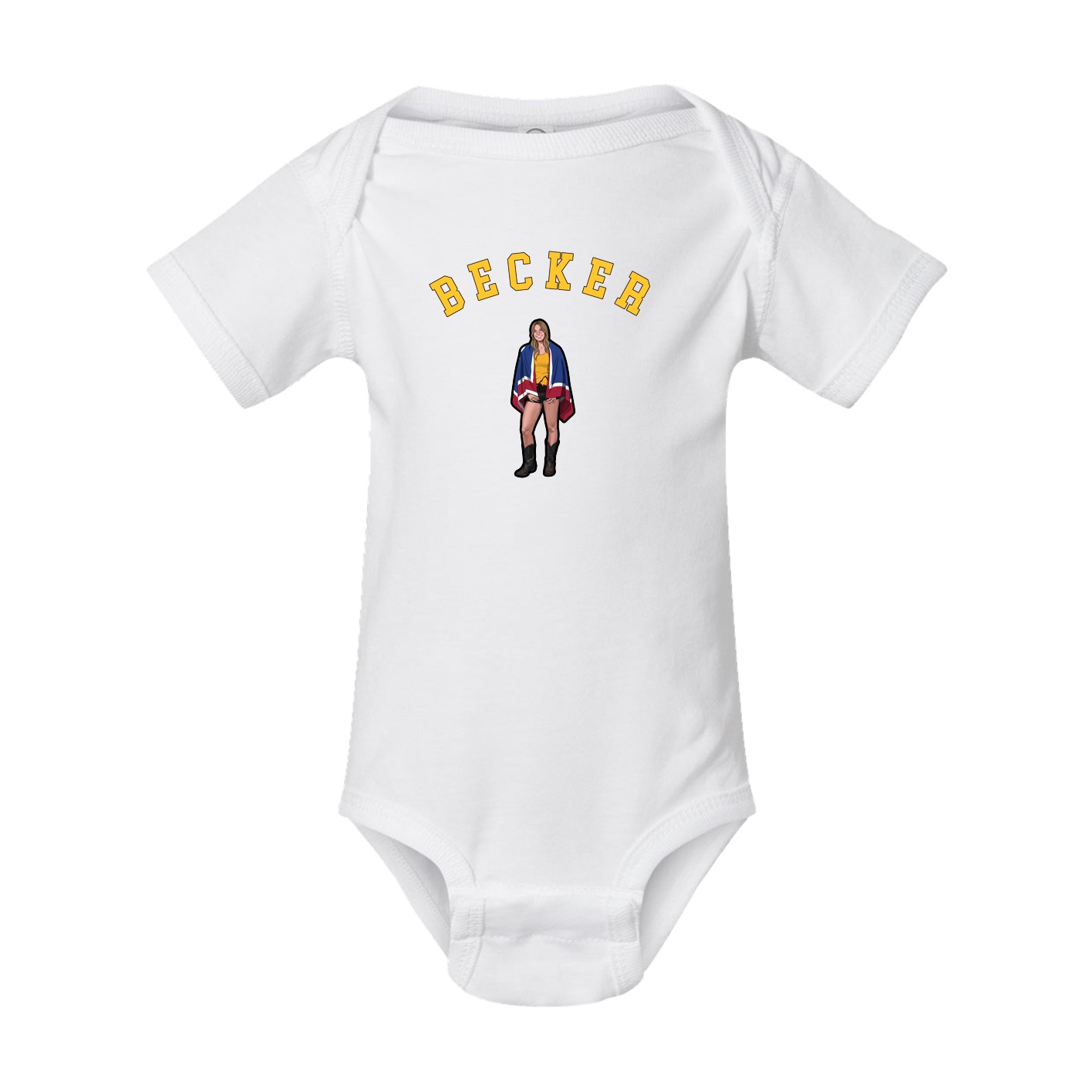Baby Onesie — Shirsey Arch in White