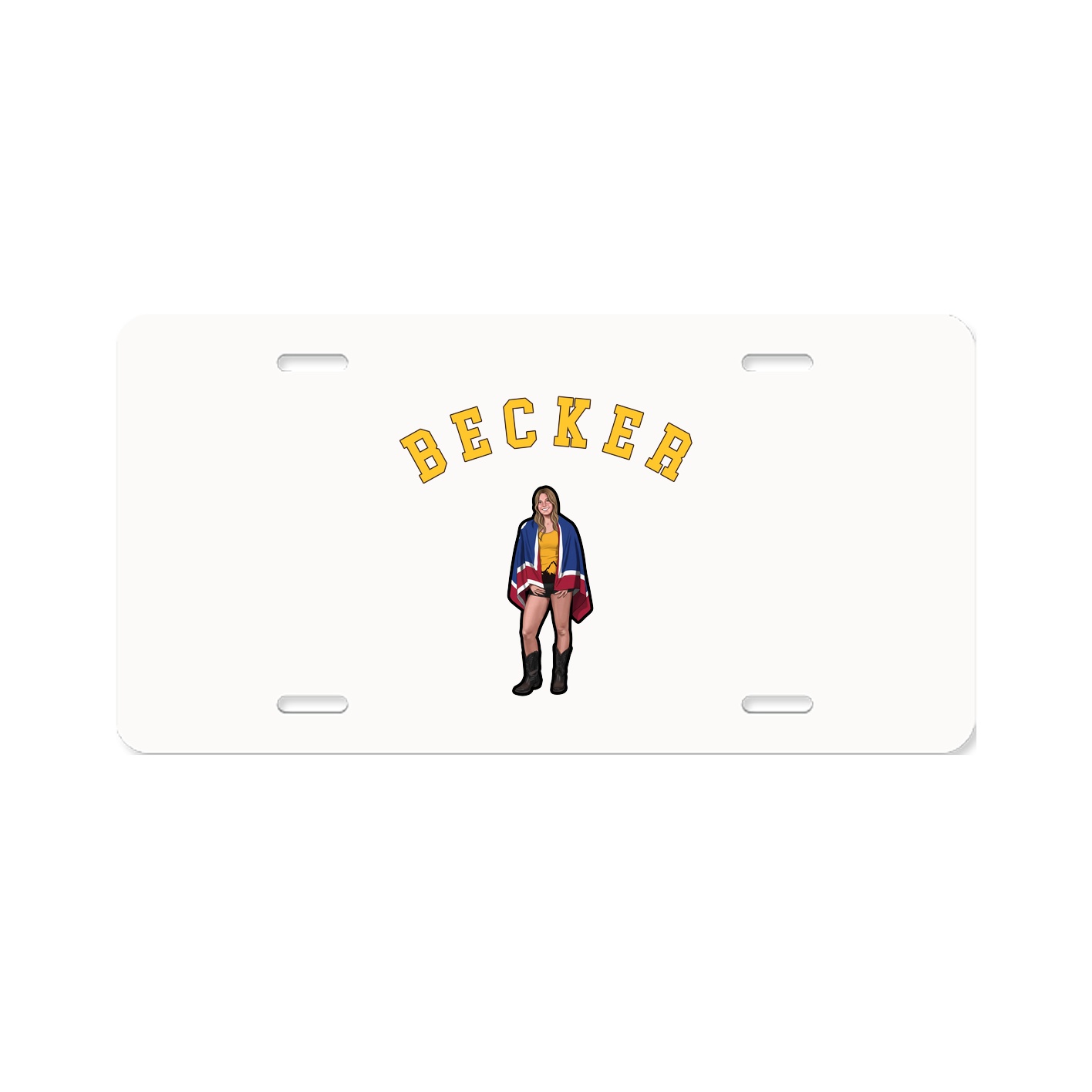 License Plate — Shirsey Arch in Classic