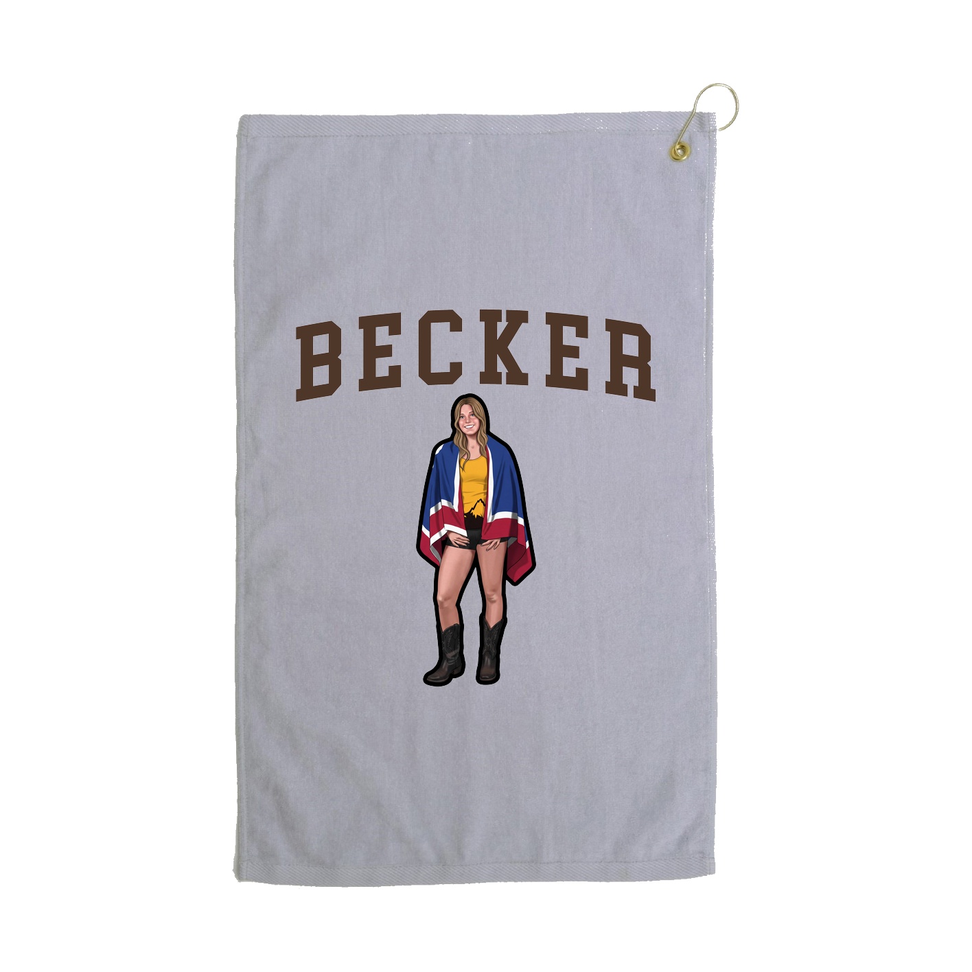 Golf Towel — Shirsey in Grey