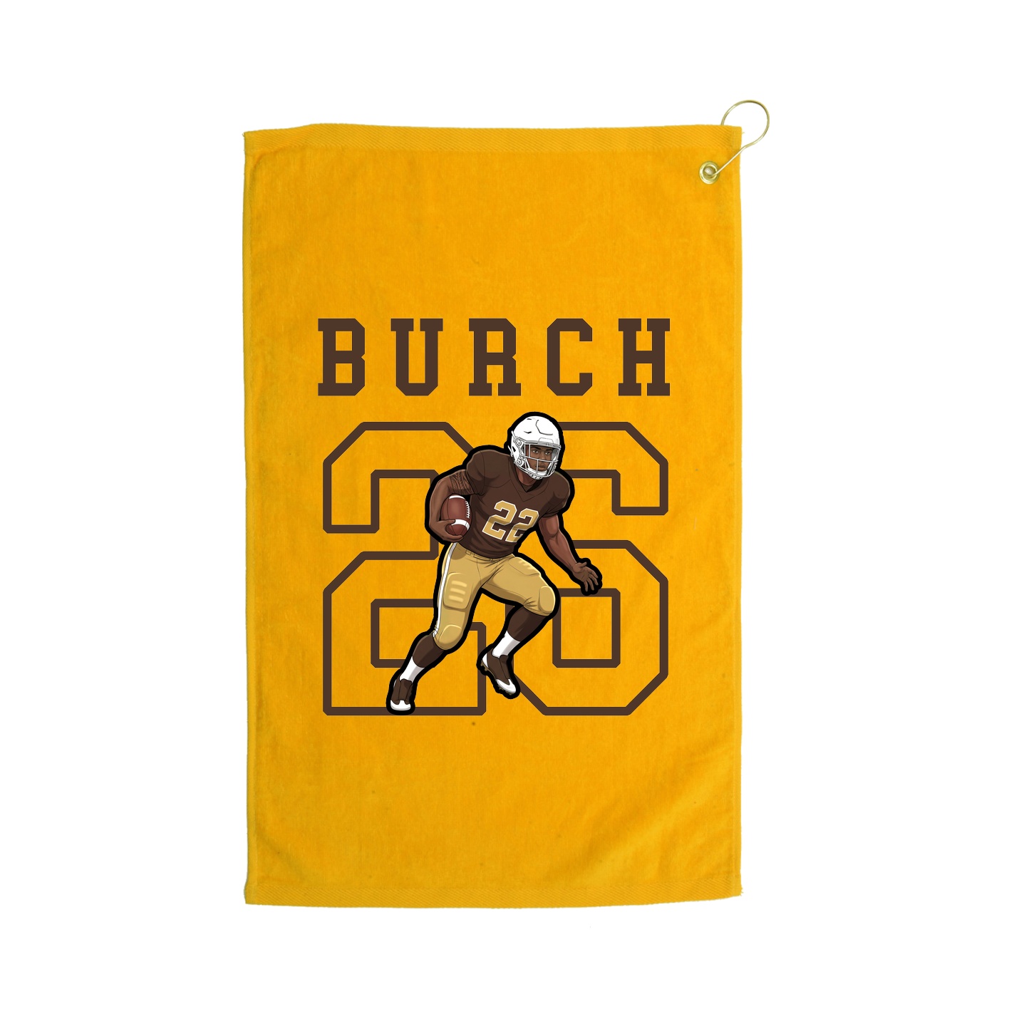 Golf Towel — Shirsey in Gold