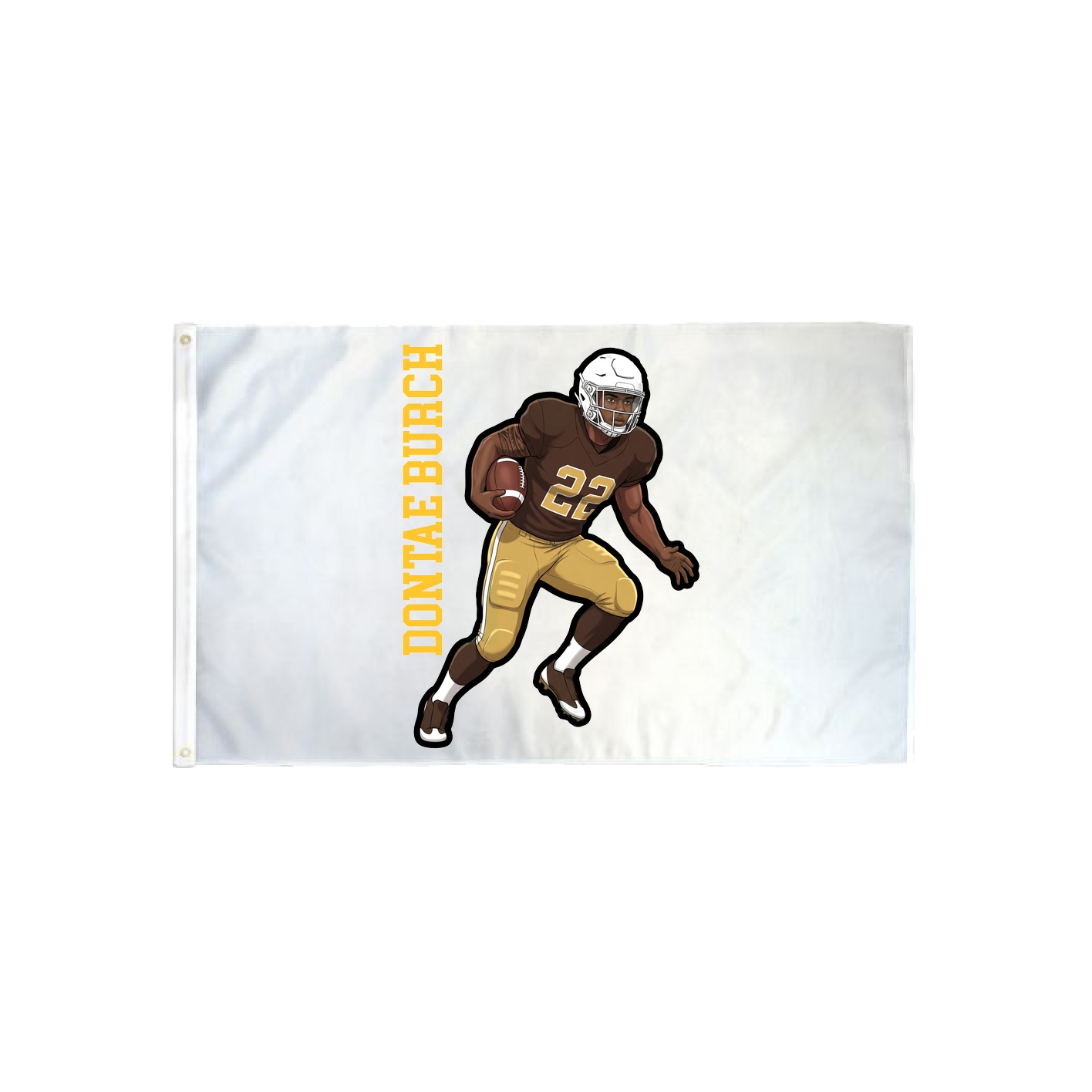 3x5 Flag — Name Vertical in Classic