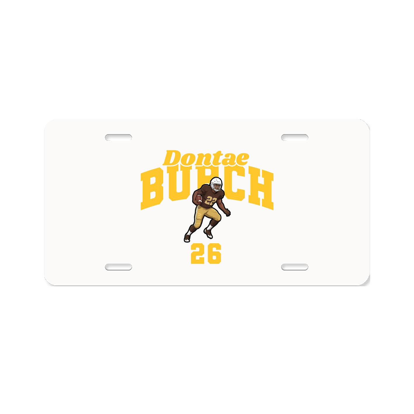 License Plate — Signature Arch in Classic