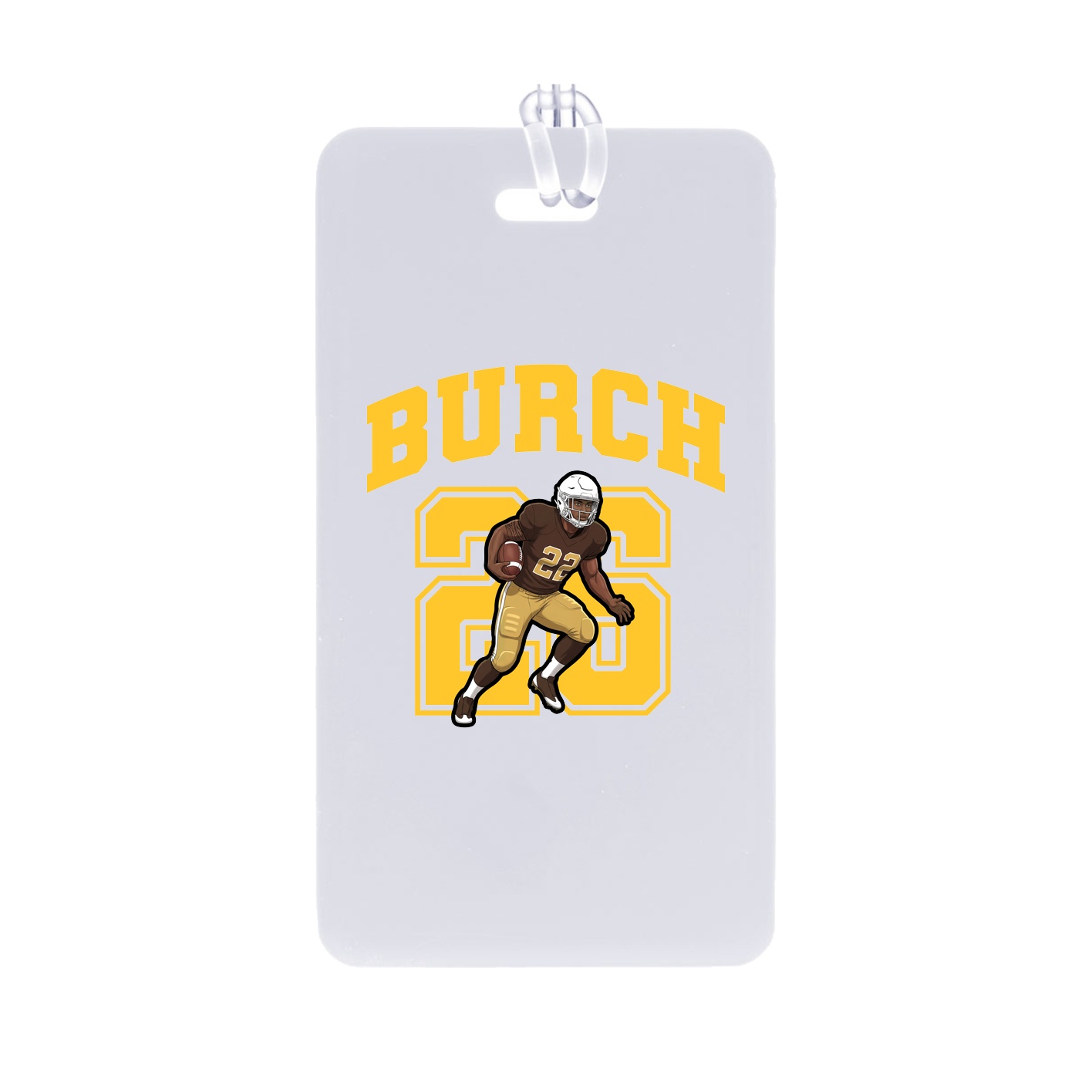 Bag Tag — Number in Classic