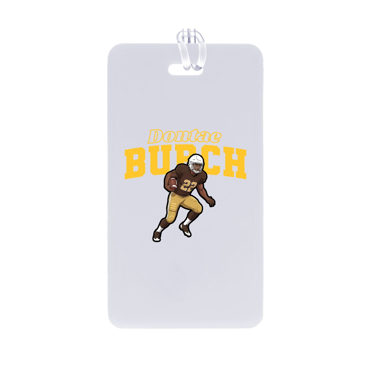 Bag Tag — Name Arch in Classic