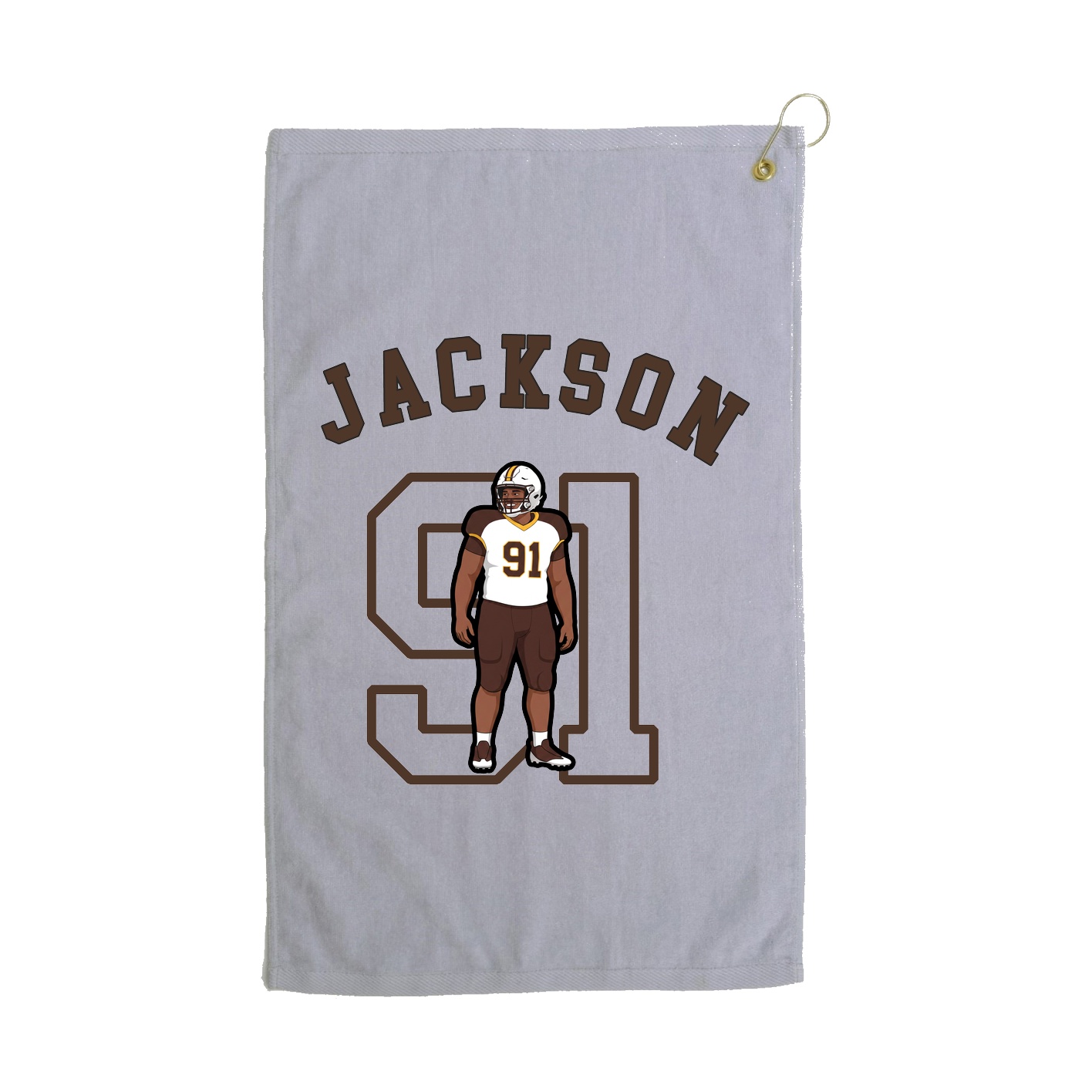 Golf Towel — Shirsey Arch in Grey
