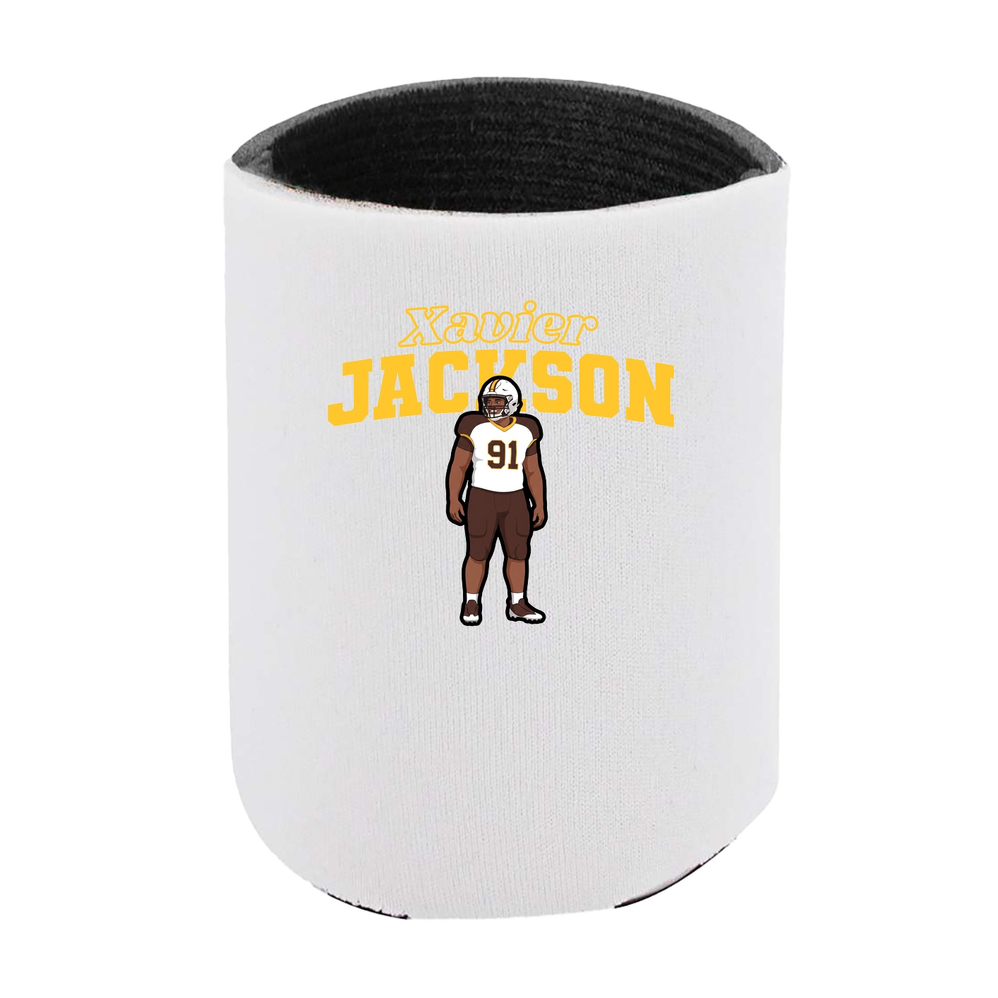 Can Holder — Name Arch in White