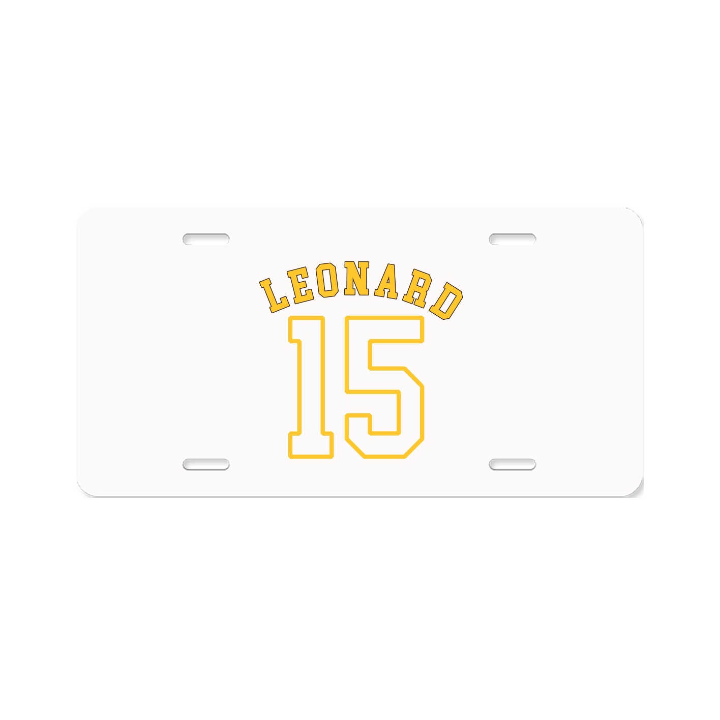 License Plate — Shirsey Arch in Classic
