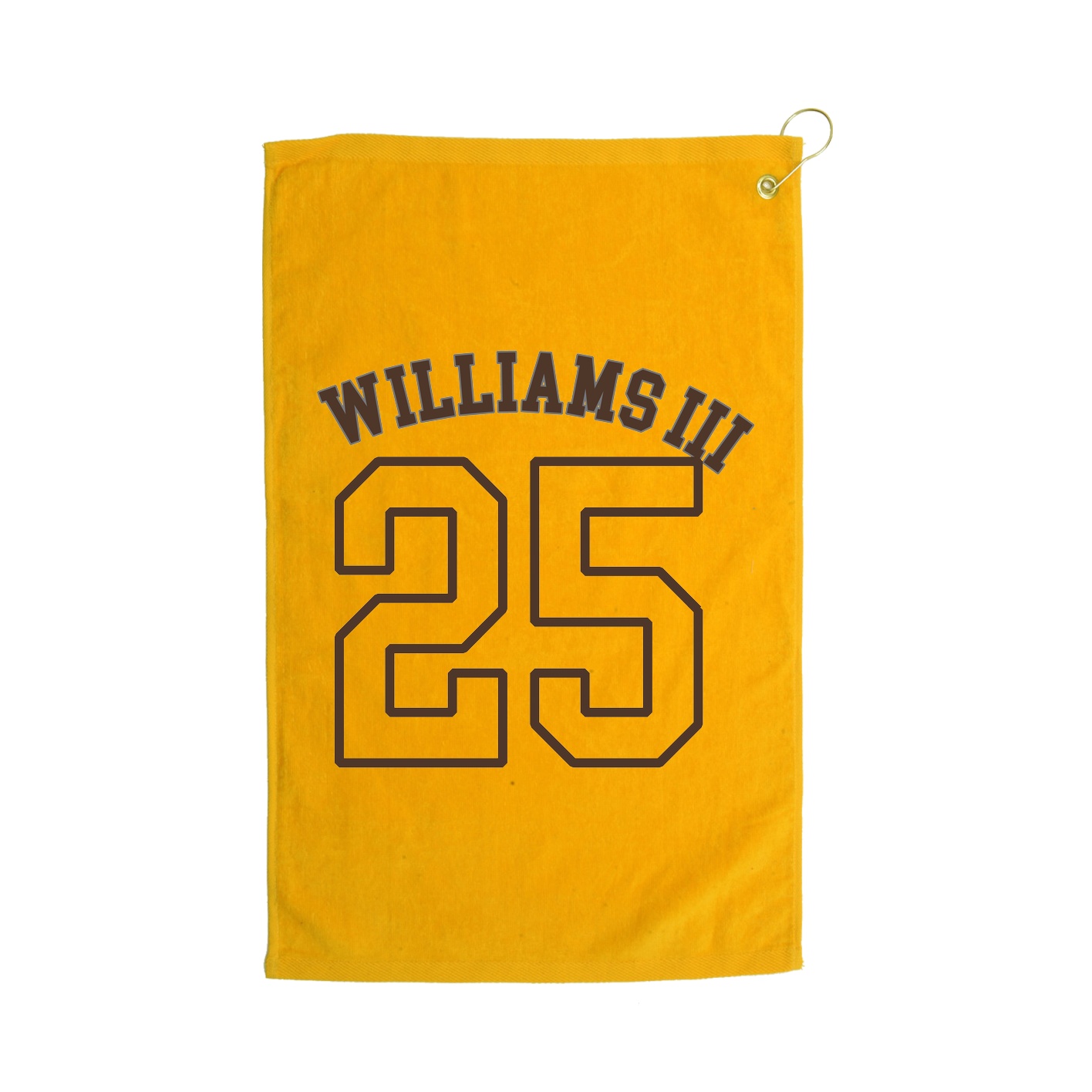 Golf Towel — Shirsey Arch in Gold