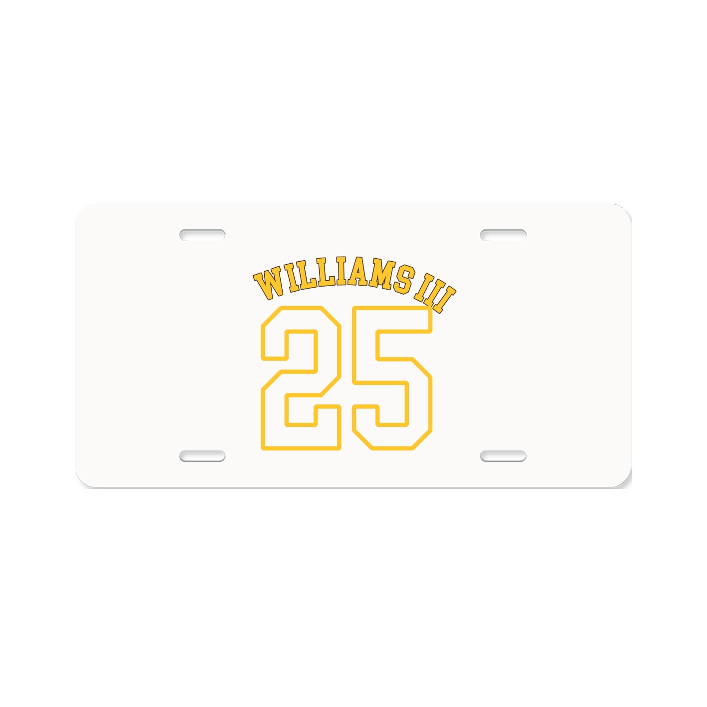 License Plate — Shirsey Arch in Classic