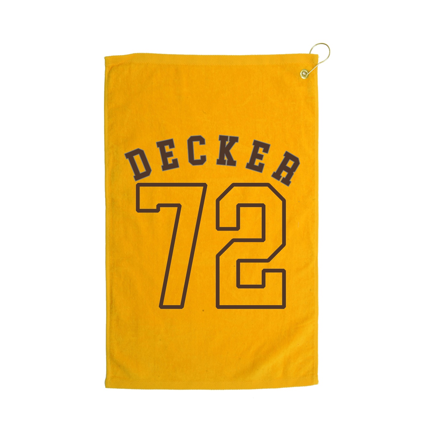 Golf Towel — Shirsey Arch in Gold