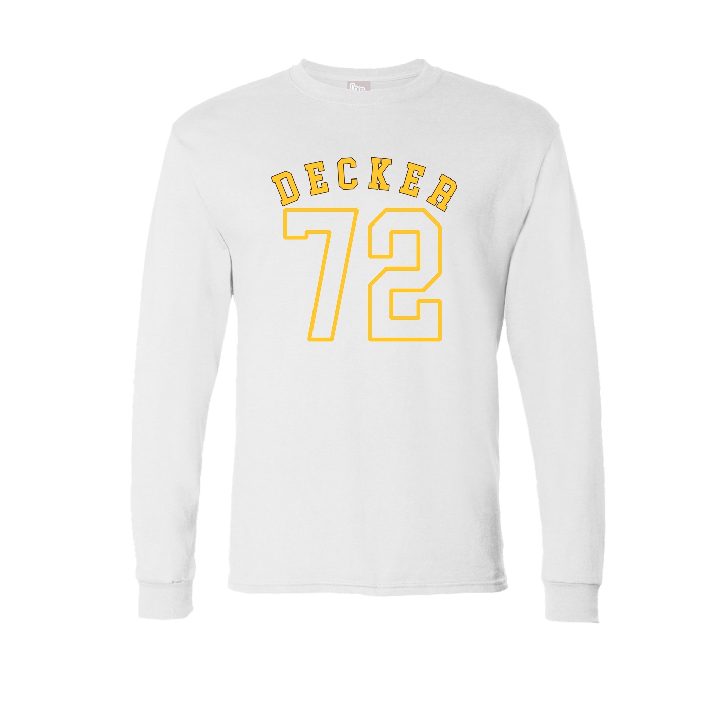 Long Sleeve Tee — Shirsey Arch in White