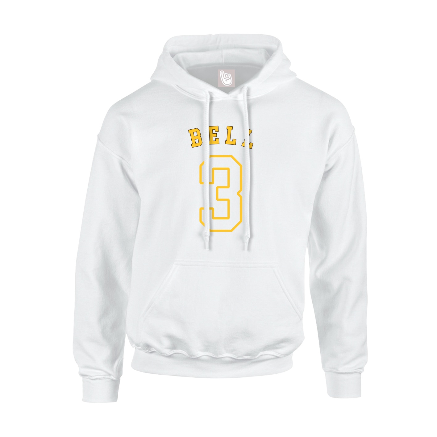 Hoodie — Shirsey Arch in White