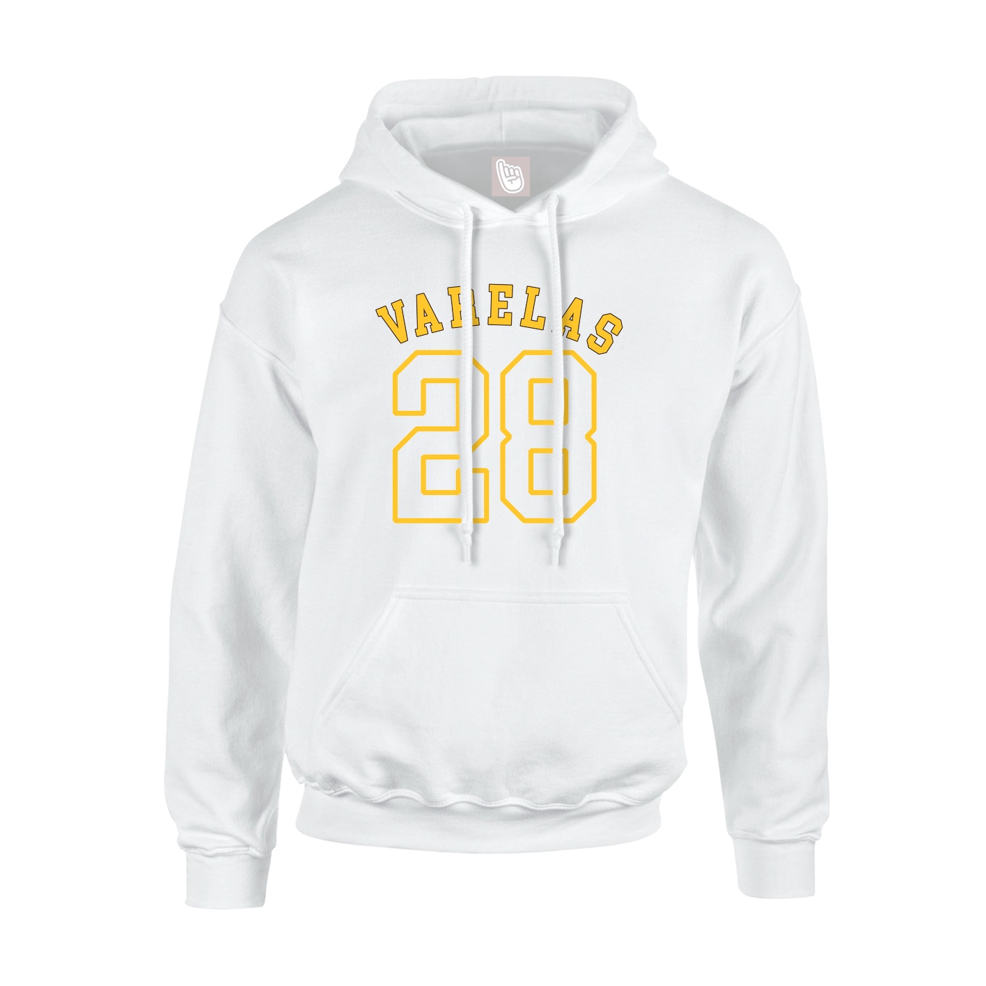 Hoodie — Shirsey Arch in White
