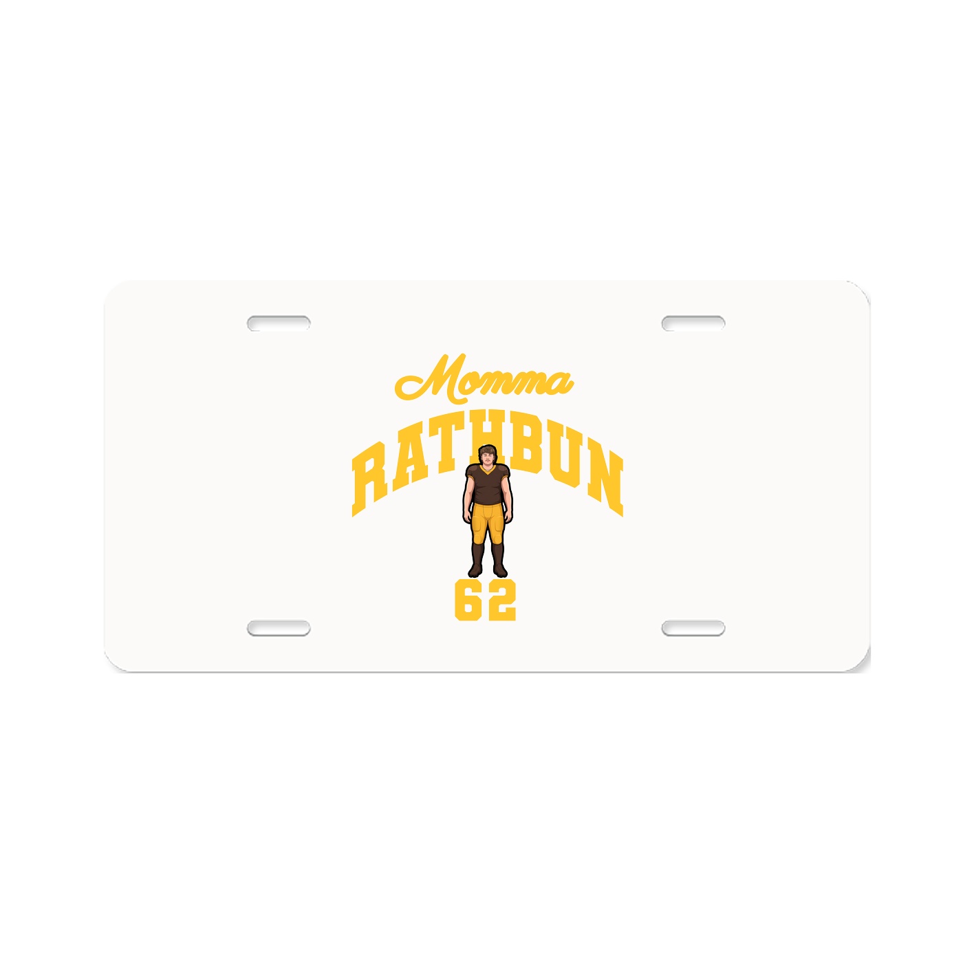 License Plate — Mothers Day Arch in Classic