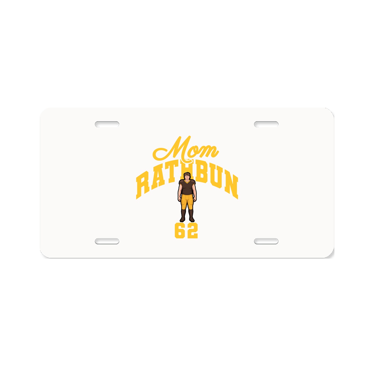 License Plate — Mothers Day Arch in Classic