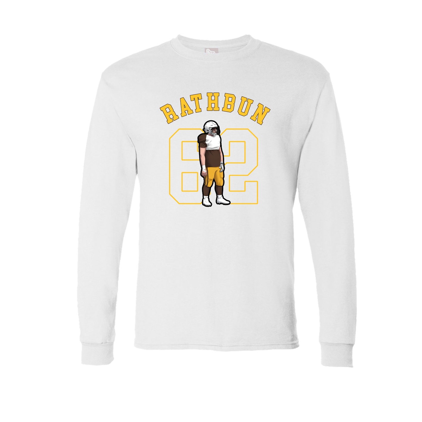 Long Sleeve Tee — Shirsey Arch in White