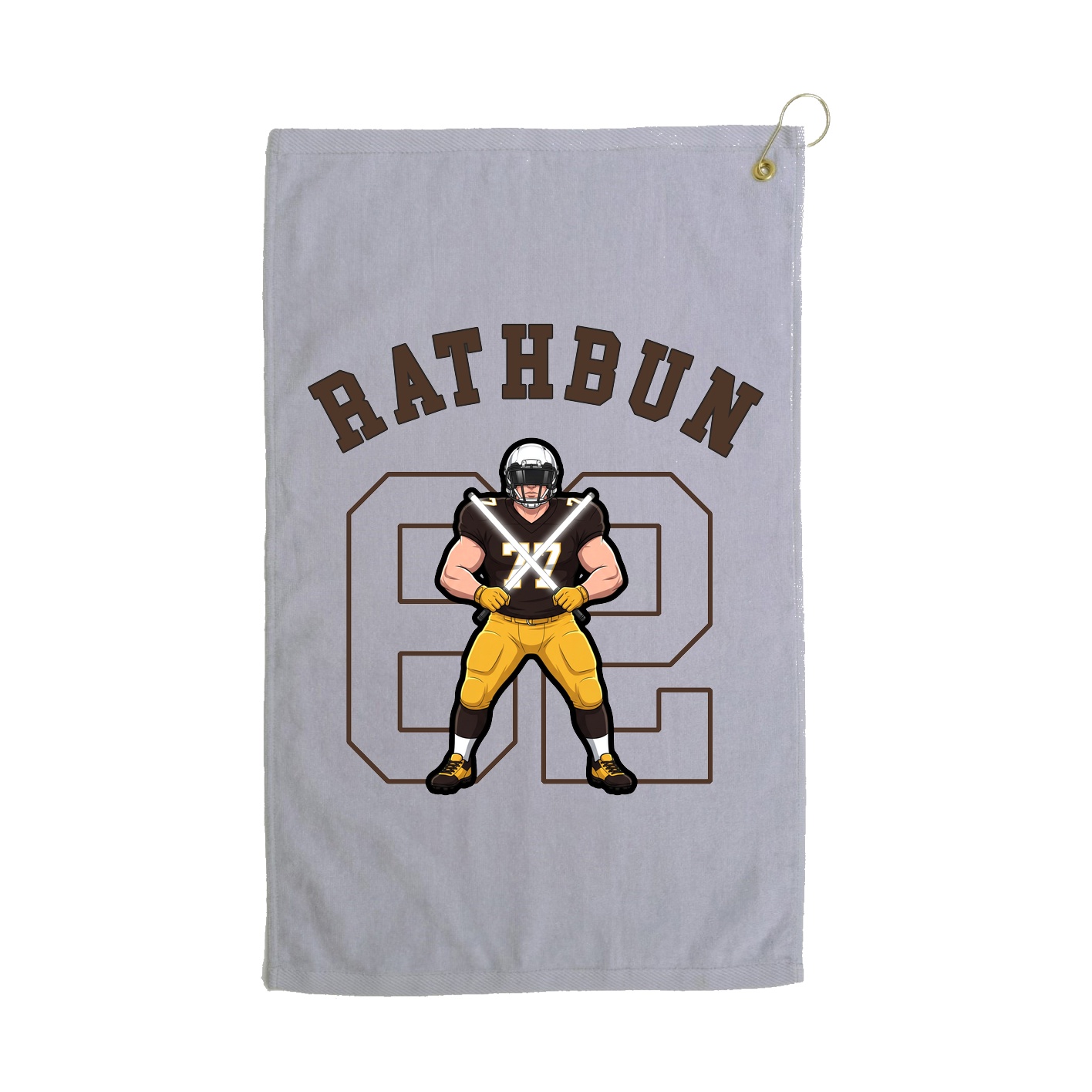 Golf Towel — Shirsey Arch in Grey