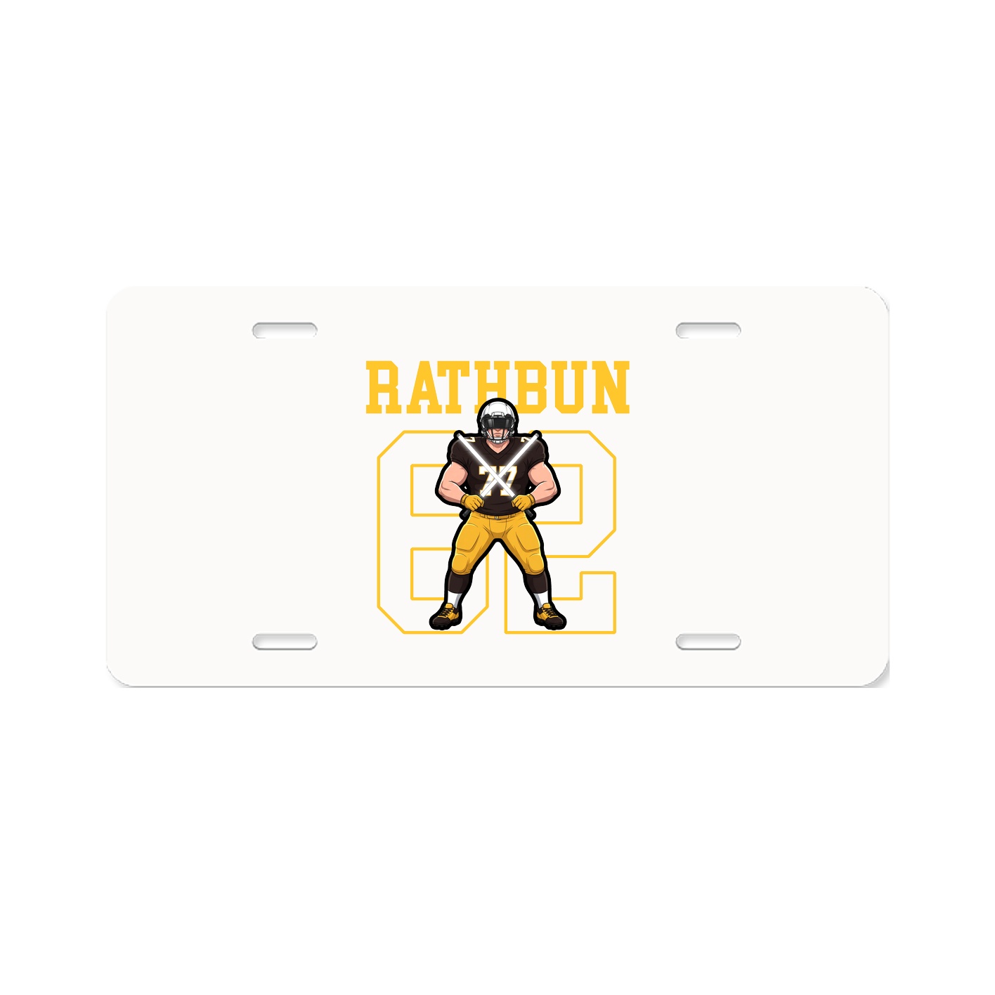 License Plate — Shirsey in Classic