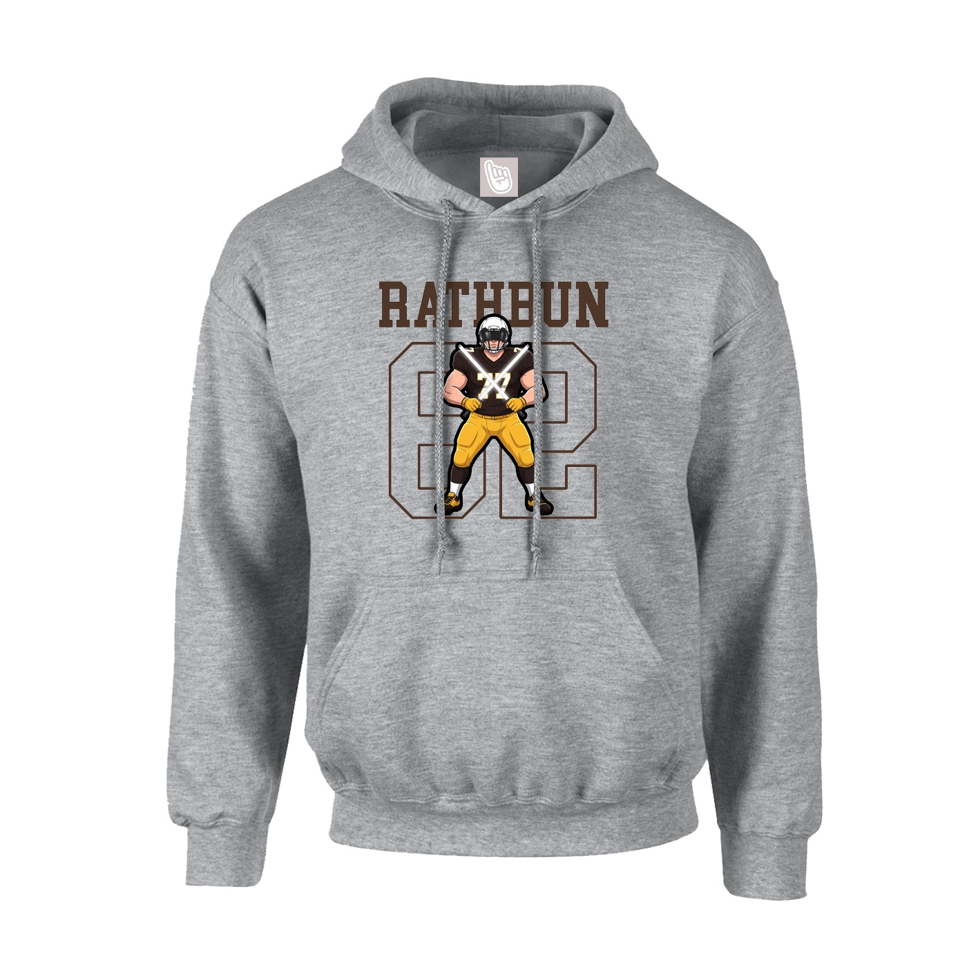 Youth Hoodie — Shirsey in Grey
