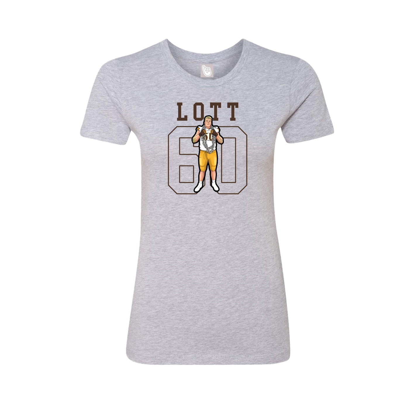 Fitted Women's Tee — Shirsey in Grey